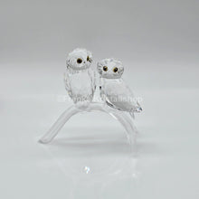 Lade das Bild in den Galerie-Viewer, SWAROVSKI Eulen auf Ast 1003312
