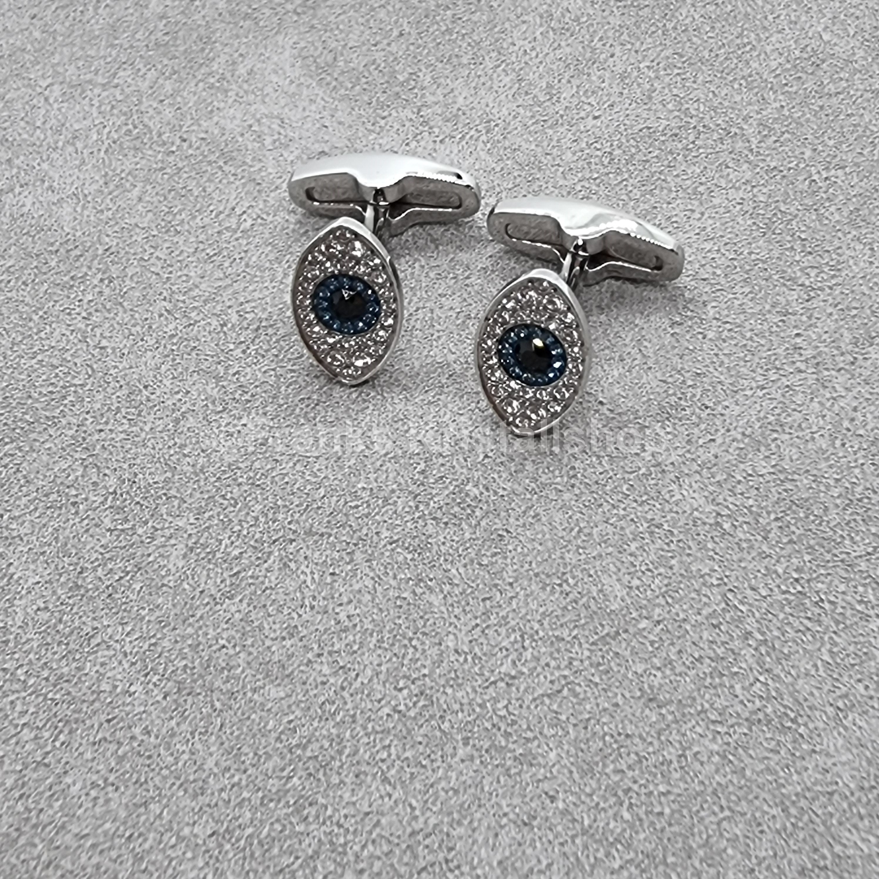 SWAROVSKI Evil Eye Manschettenknöpfe Nazar Boncuk 5506081