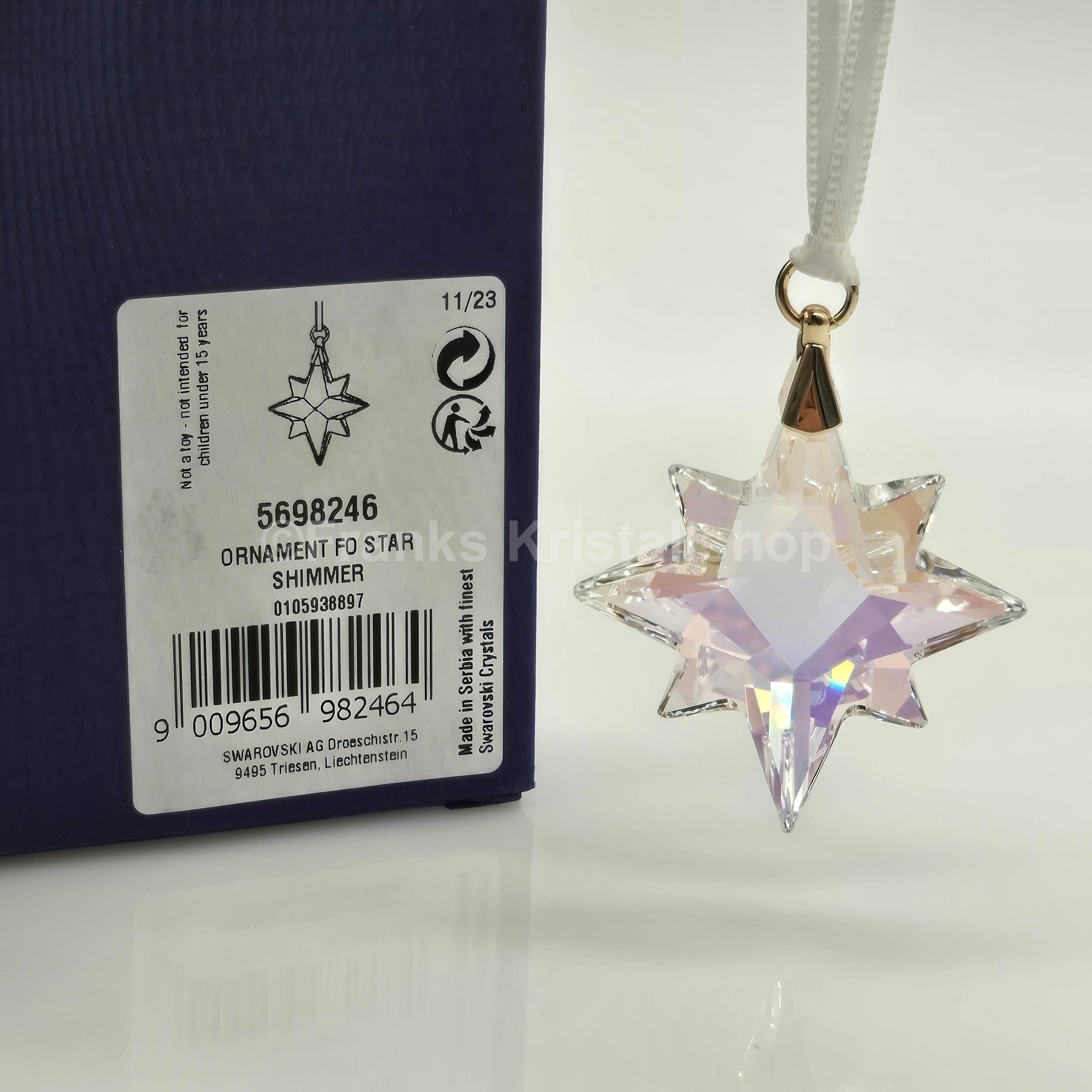 SWAROVSKI Weihnachtsstern 2024 Sonderausgabe Exclusive Ornament Shimme –  Franks Kristall Shop