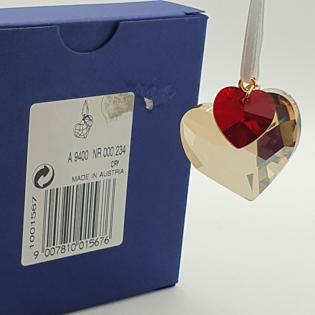 SWAROVSKI Festliche Herzen Ornament 1001567