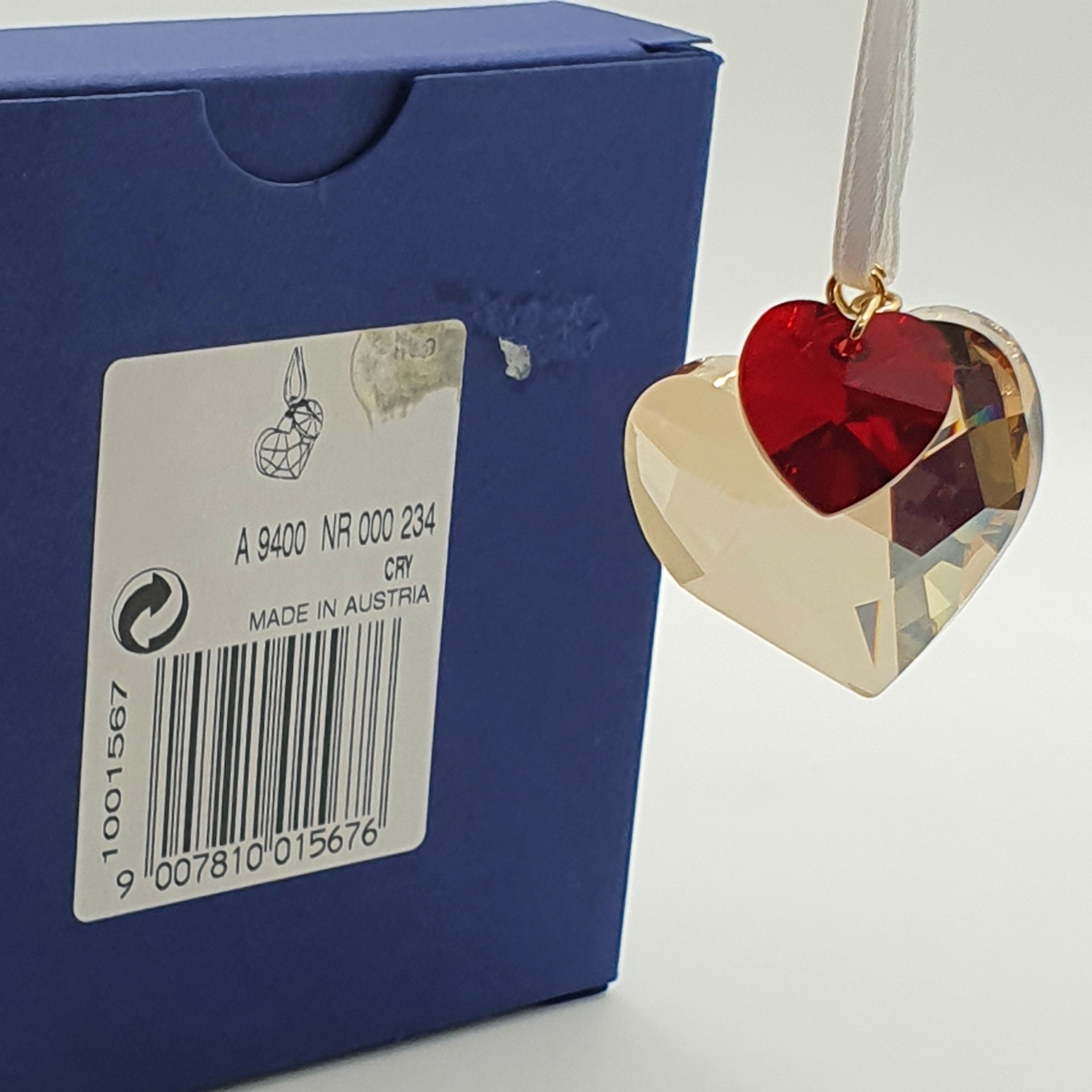 SWAROVSKI Festliche Herzen Ornament 1001567