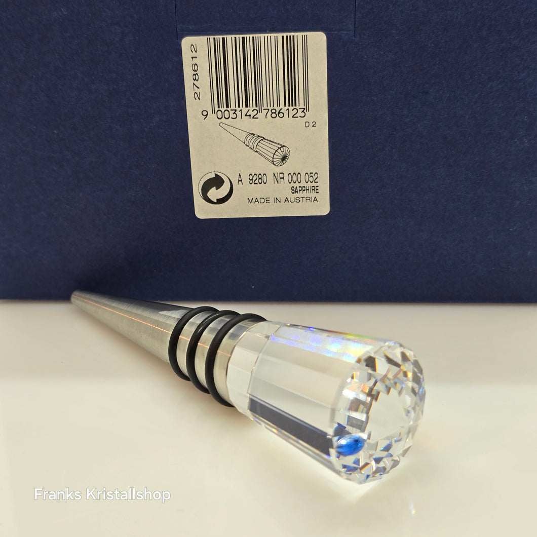 SWAROVSKI Flaschenverschluss Saphir Blau 278612