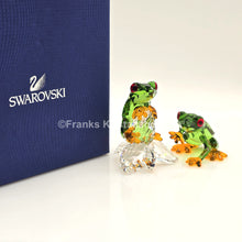 Lade das Bild in den Galerie-Viewer, SWAROVSKI Frösche Crystal Paradies 5136807 oU
