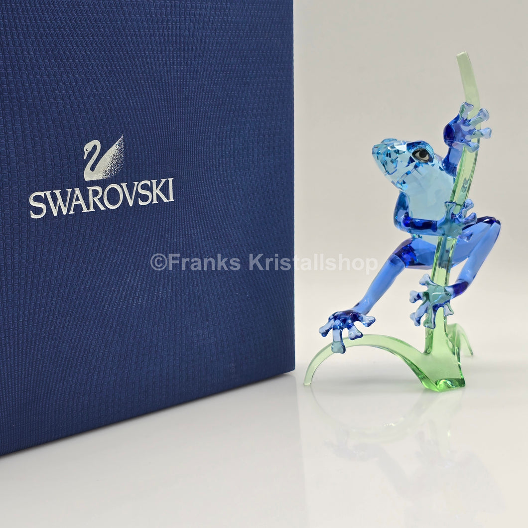 SWAROVSKI Crystal Paradise Frosch auf Zweig 5239716 oU
