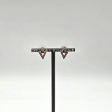 Lade das Bild in den Galerie-Viewer, Swarovski Funk Ohrstecker Rot, Rosevergoldet 5249350 oU
