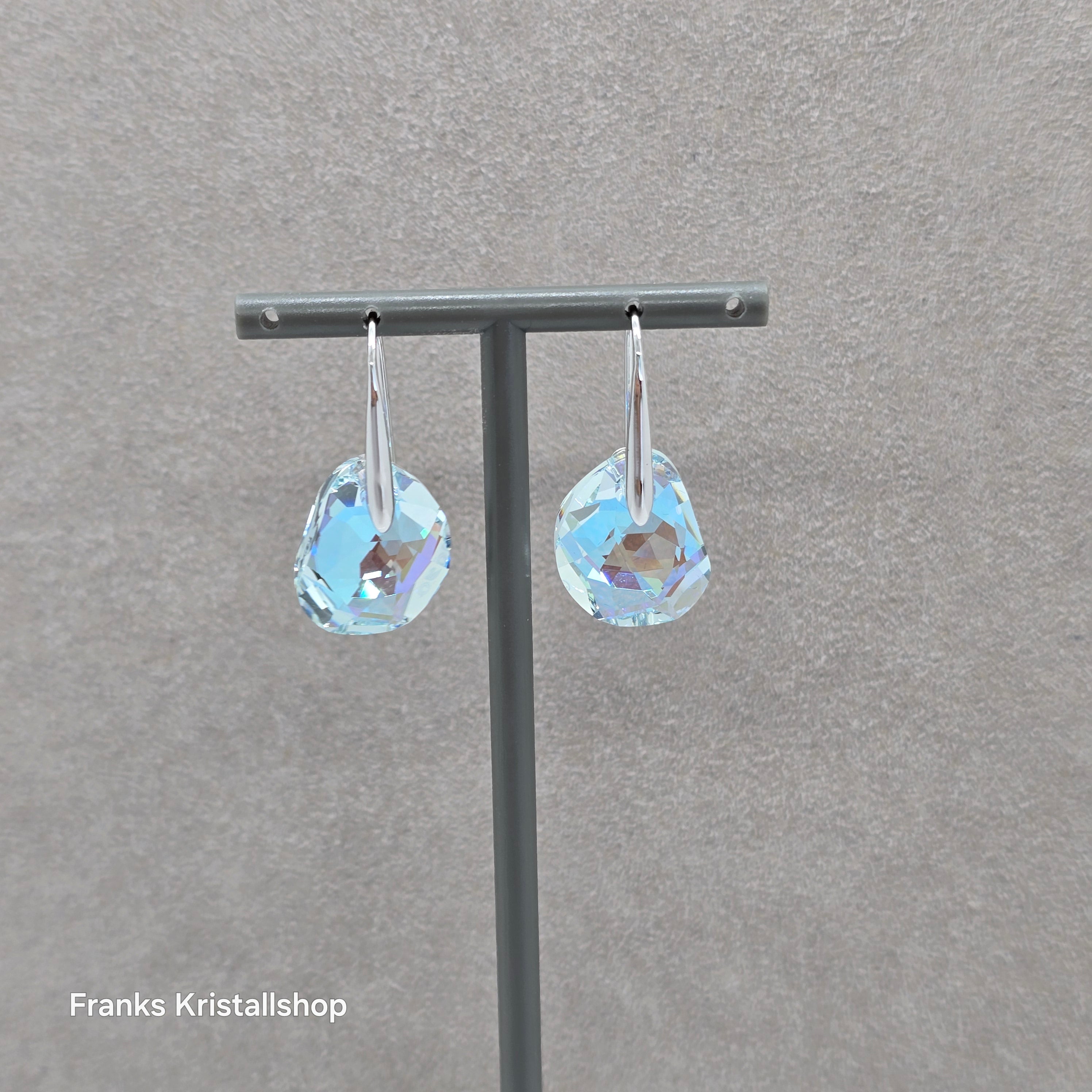 SWAROVSKI Galet Ohrringe Kristall Blau 949740
