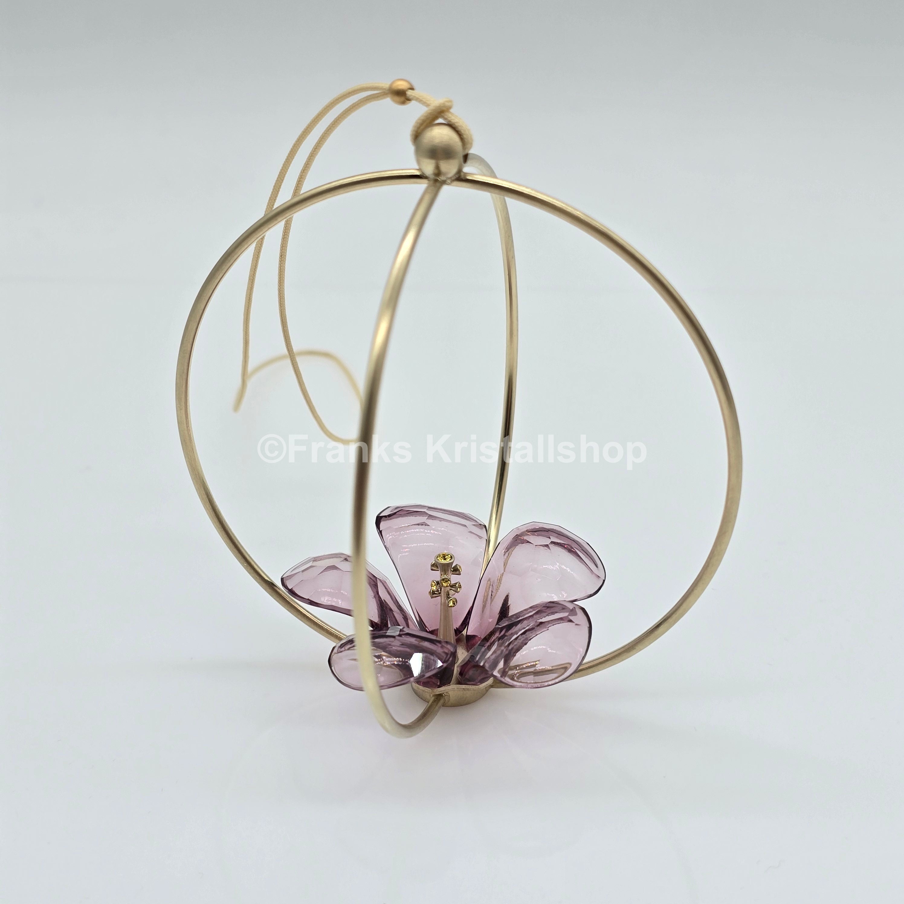 SWAROVSKI Garden Tales Hibiskus Kugel Ornament Groß 5619233