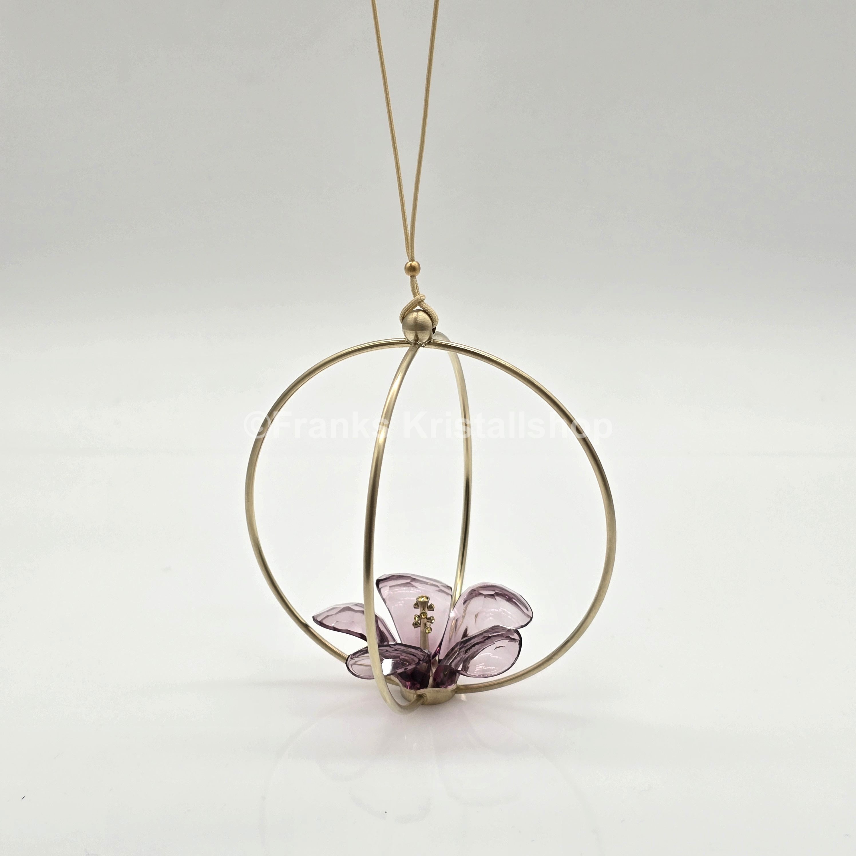SWAROVSKI Garden Tales Hibiskus Kugel Ornament Groß 5619233