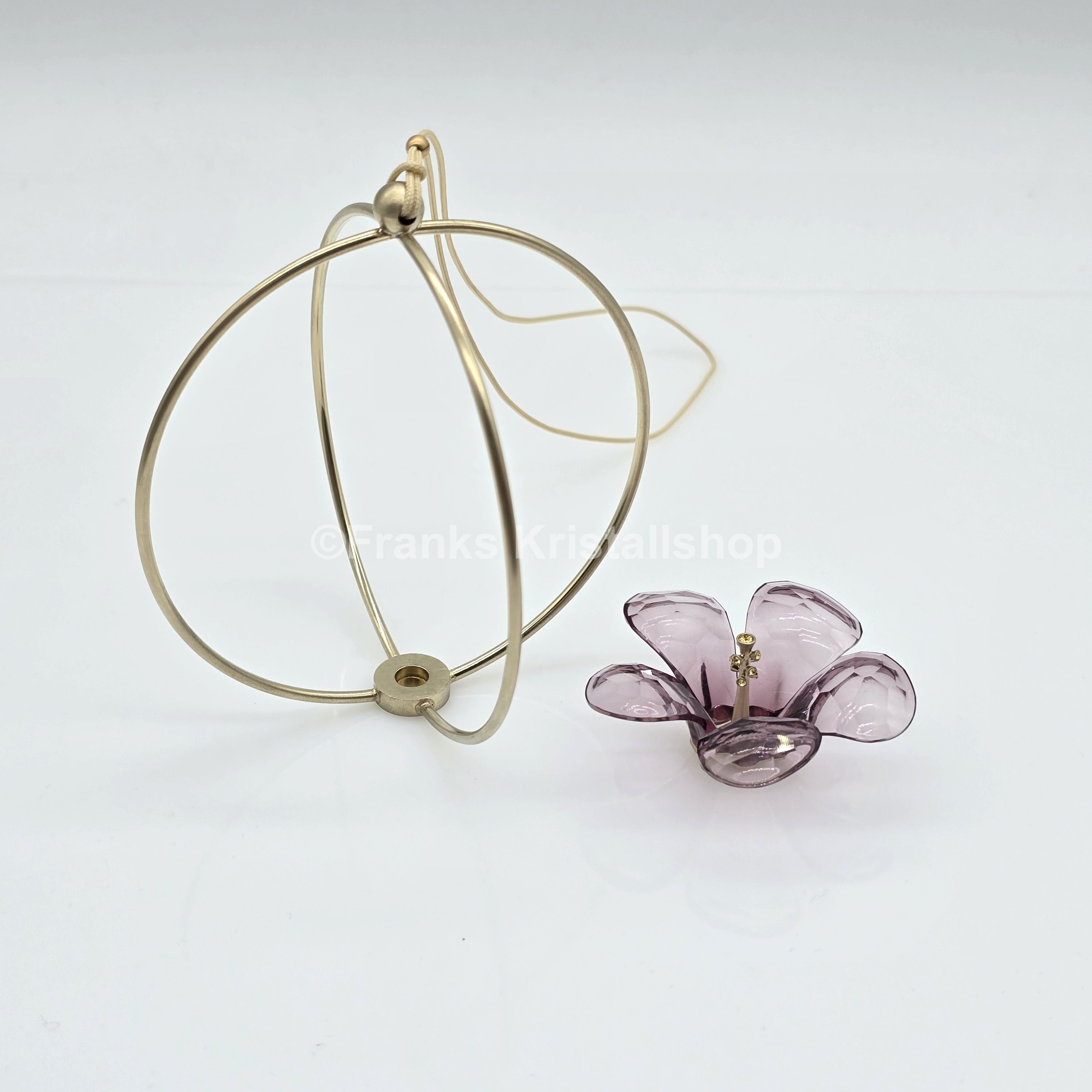SWAROVSKI Garden Tales Hibiskus Kugel Ornament Groß 5619233