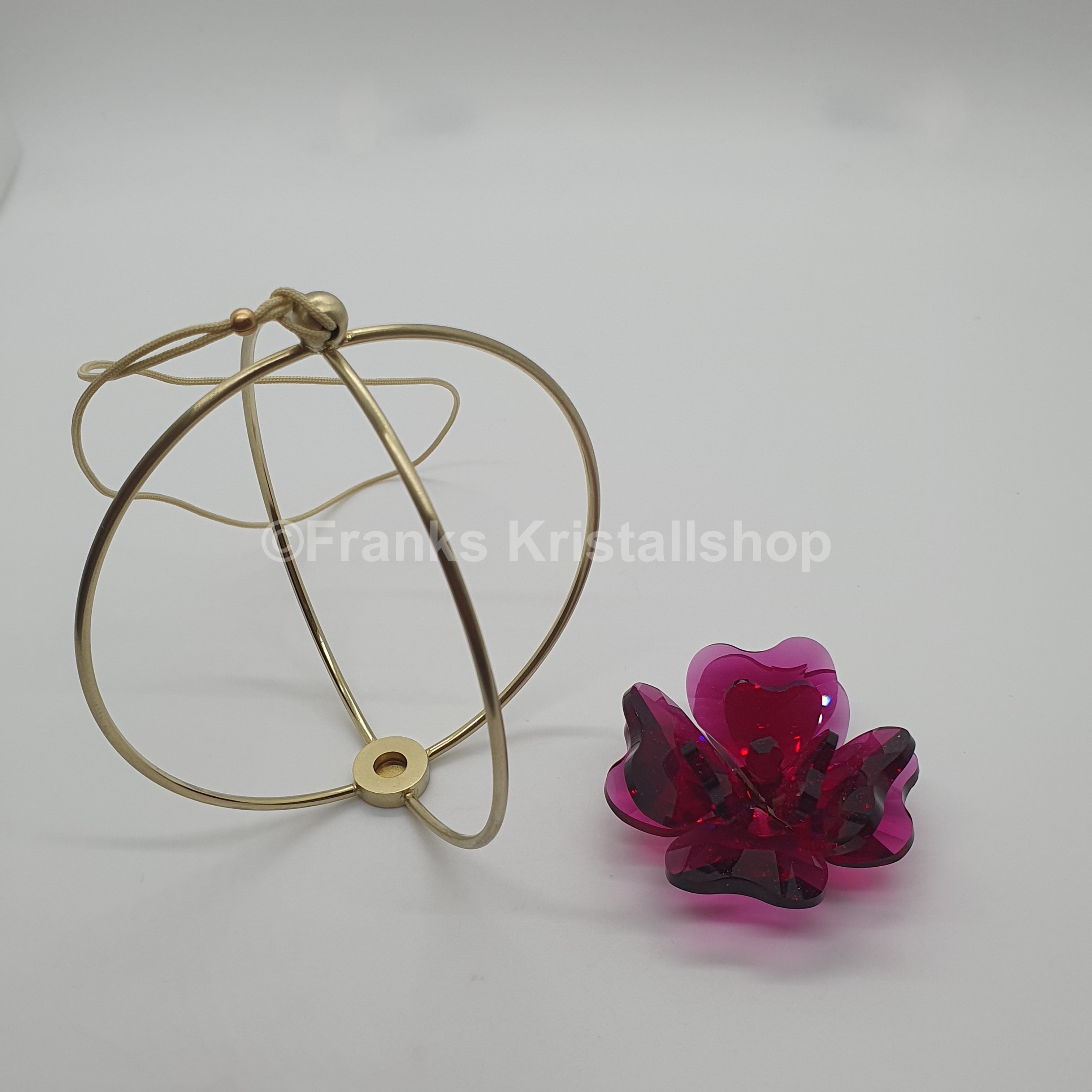 SWAROVSKI Garden Tales Rose Kugel Ornament, Groß 5557805
