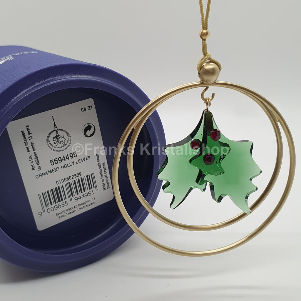 SWAROVSKI Garden Tales Stechpalmenblätter Ornament 5594495