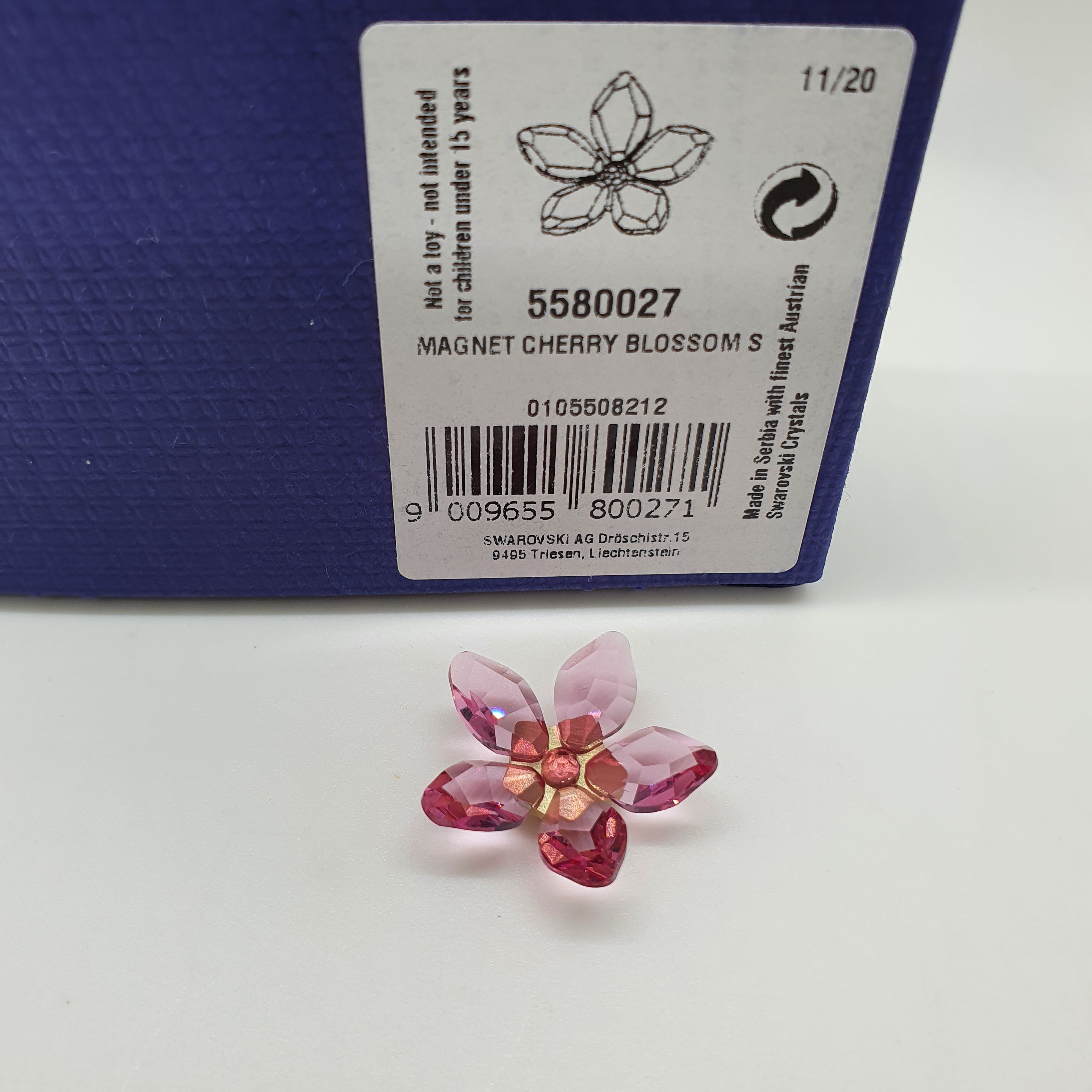 SWAROVSKI Garden Tales Kirschblüte Magnet Klein 5580027