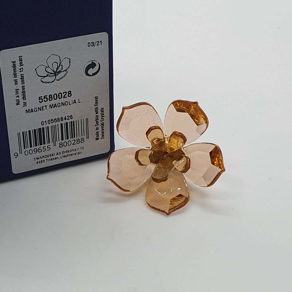 SWAROVSKI Garden Tales Magnolie Magnet Brosche Groß 5580028