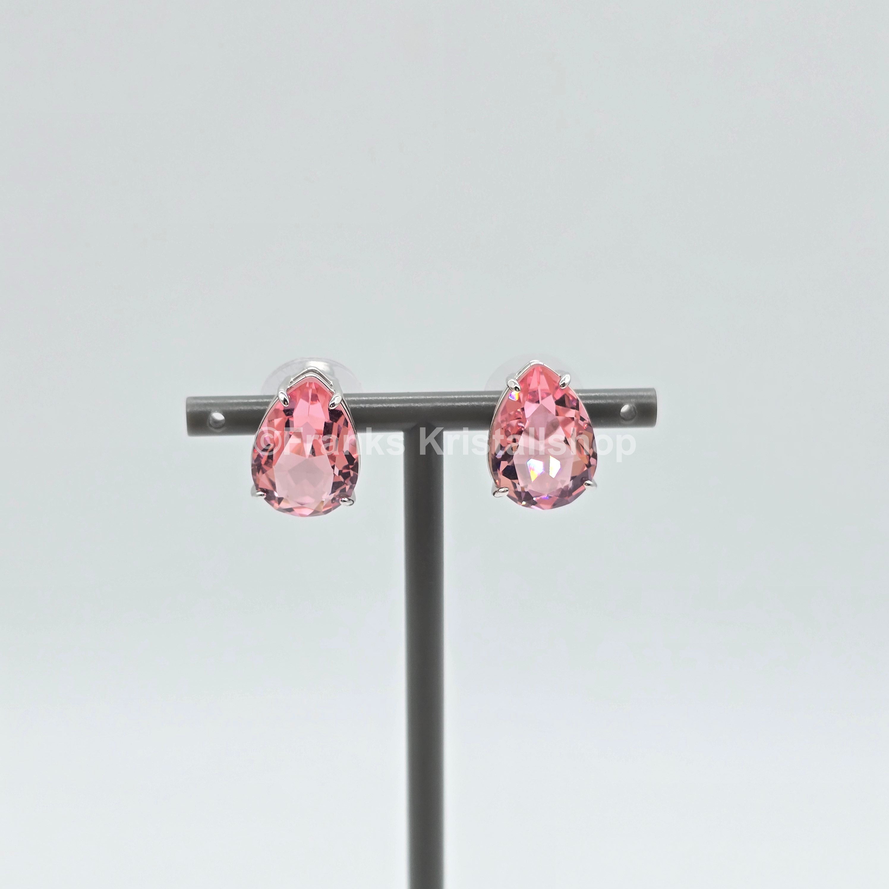 SWAROVSKI Gema Ohrstecker, Rosa, Rhodiniert 5614455