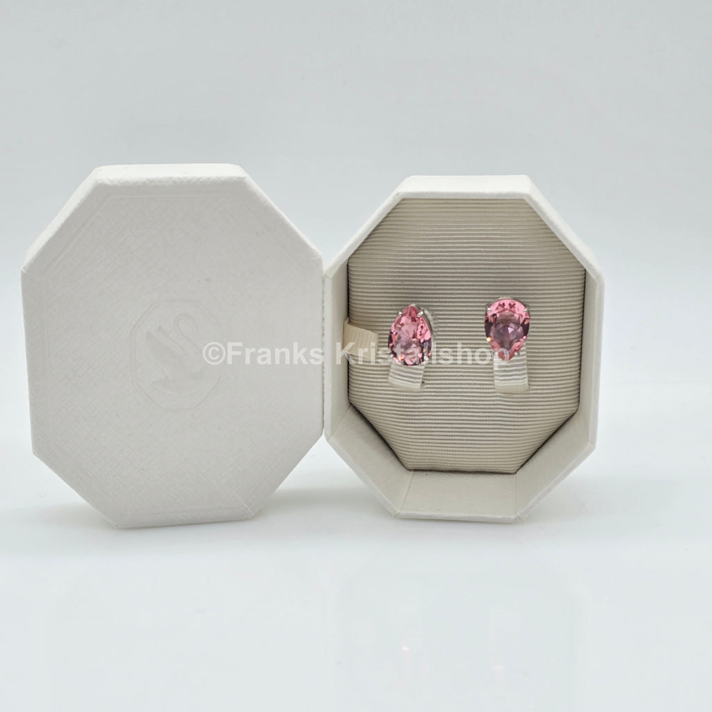 SWAROVSKI Gema Ohrstecker, Rosa, Rhodiniert 5614455