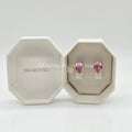 SWAROVSKI Gema Ohrstecker, Rosa, Rhodiniert 5614455