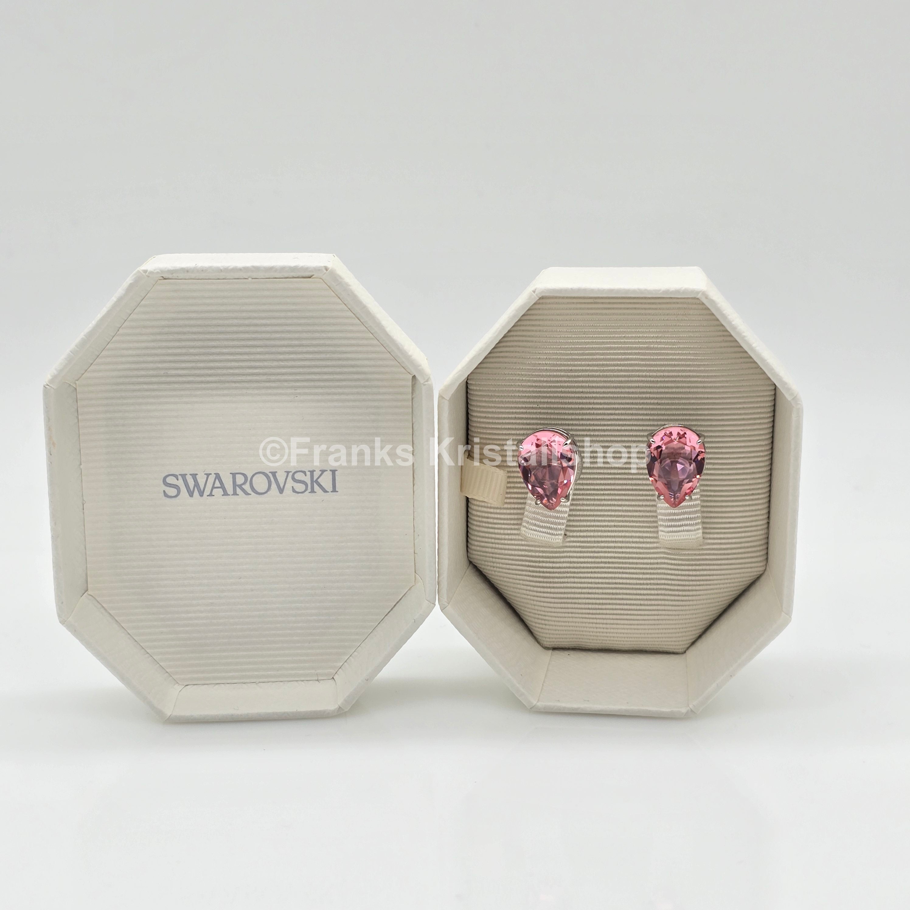 SWAROVSKI Gema Ohrstecker, Rosa, Rhodiniert 5614455