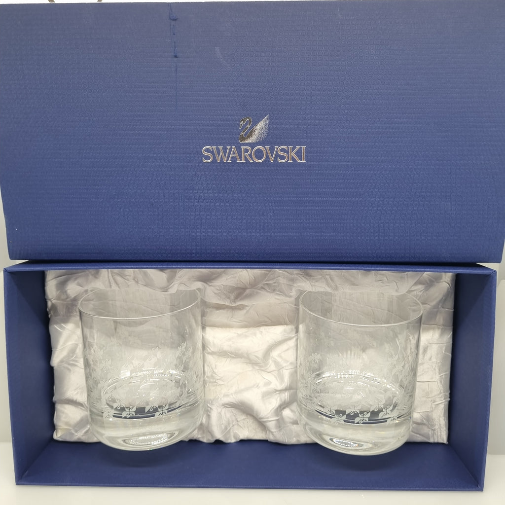 SWAROVSKI Gläser 2er Set Whisky Cola Wasser Gläser 1131243