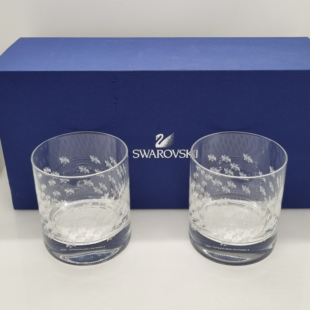 SWAROVSKI Gläser 2er Set Whisky Cola Wasser Gläser 1131243