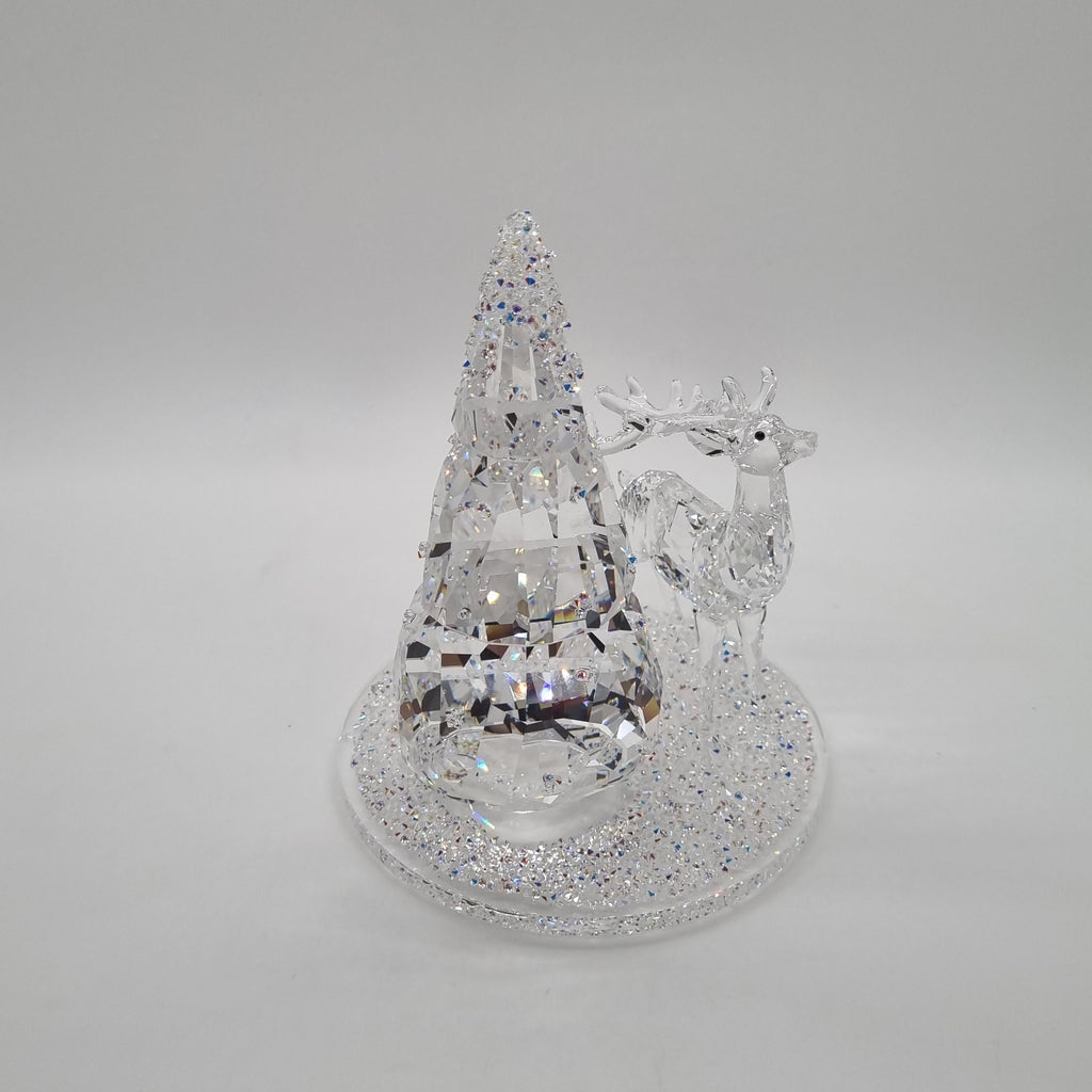 SWAROVSKI Glasglocke Tannenbaum + Hirsch 5403173