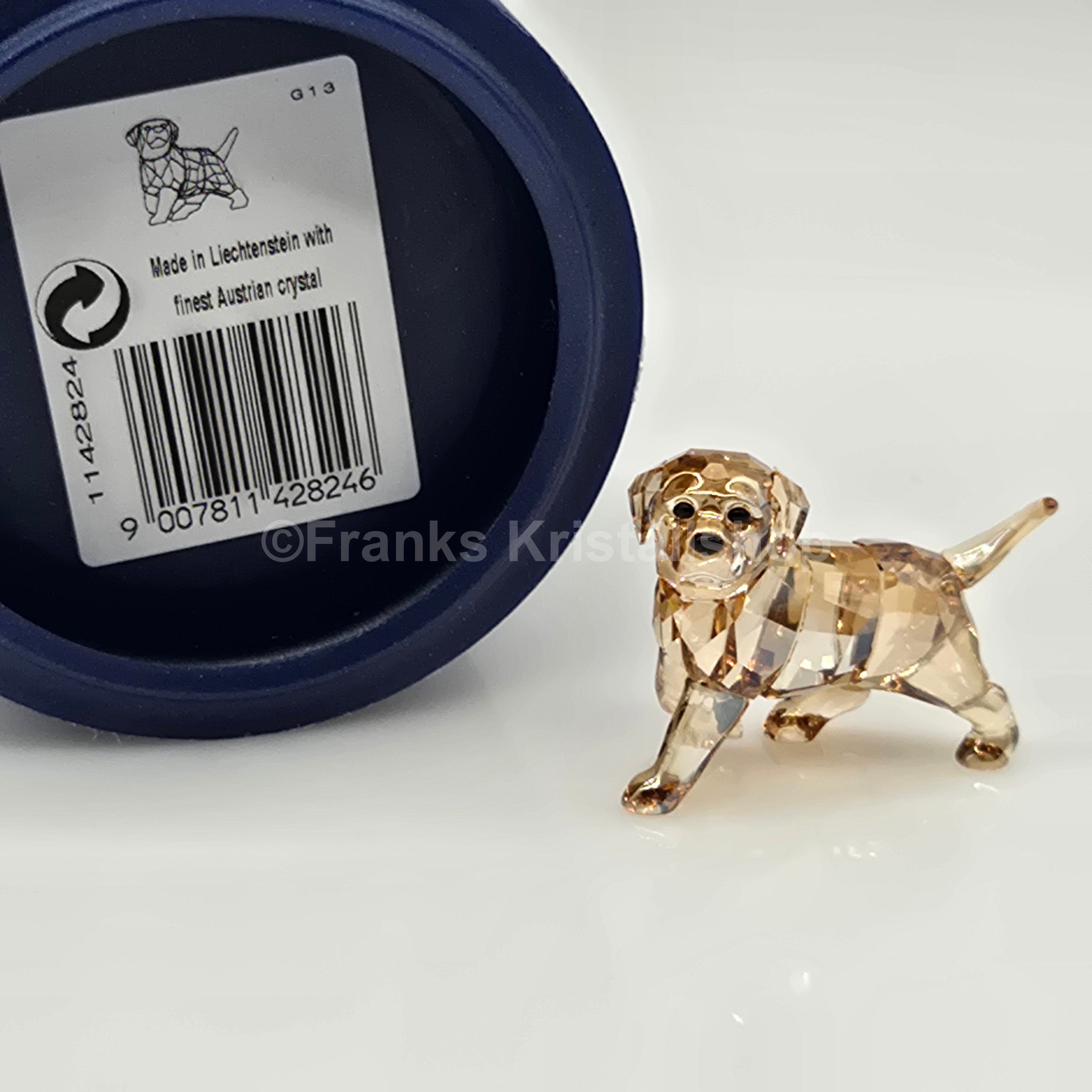 SWAROVSKI Golden Retriever Welpe stehend 1142824