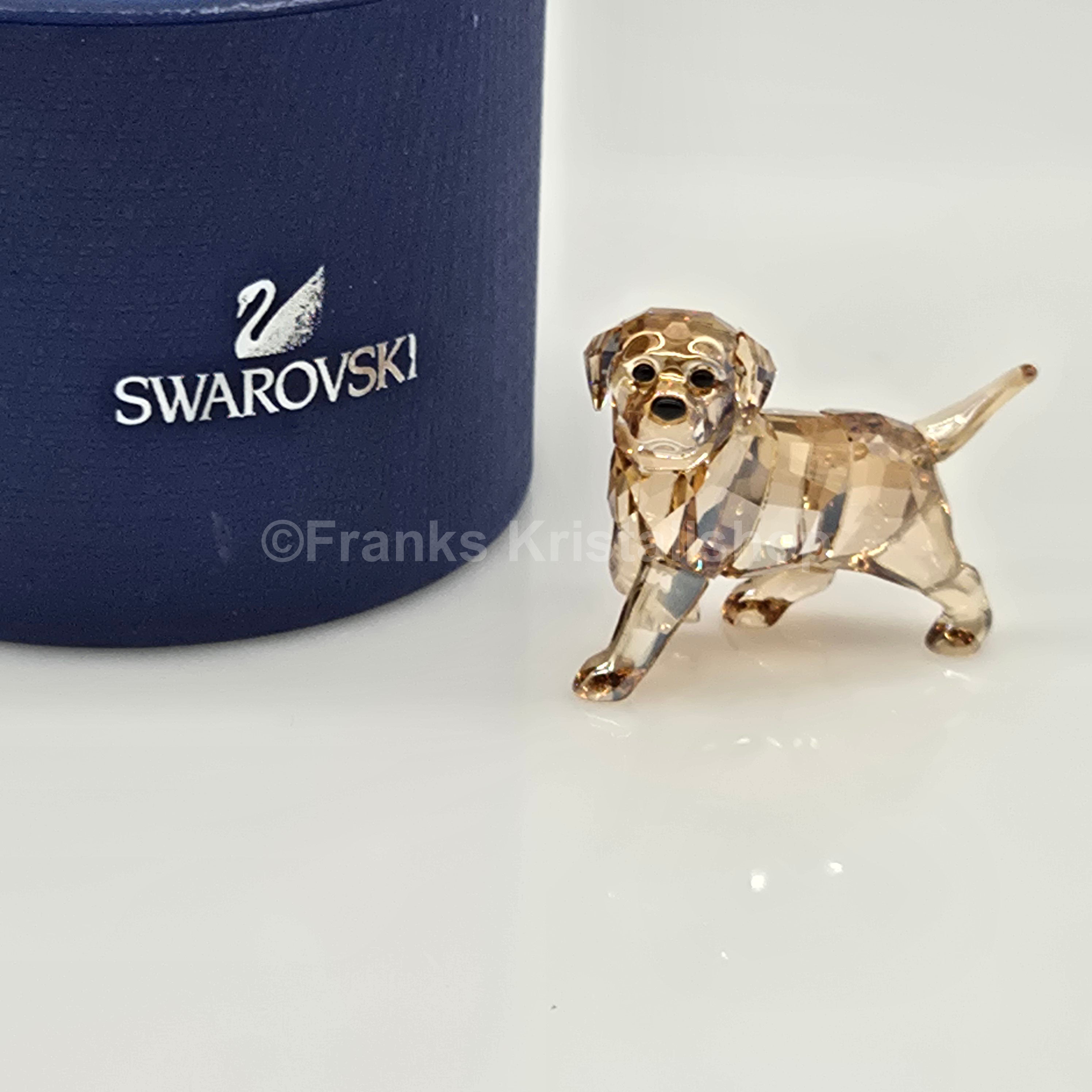SWAROVSKI Golden Retriever Puppy Standing 1142824 – Franks