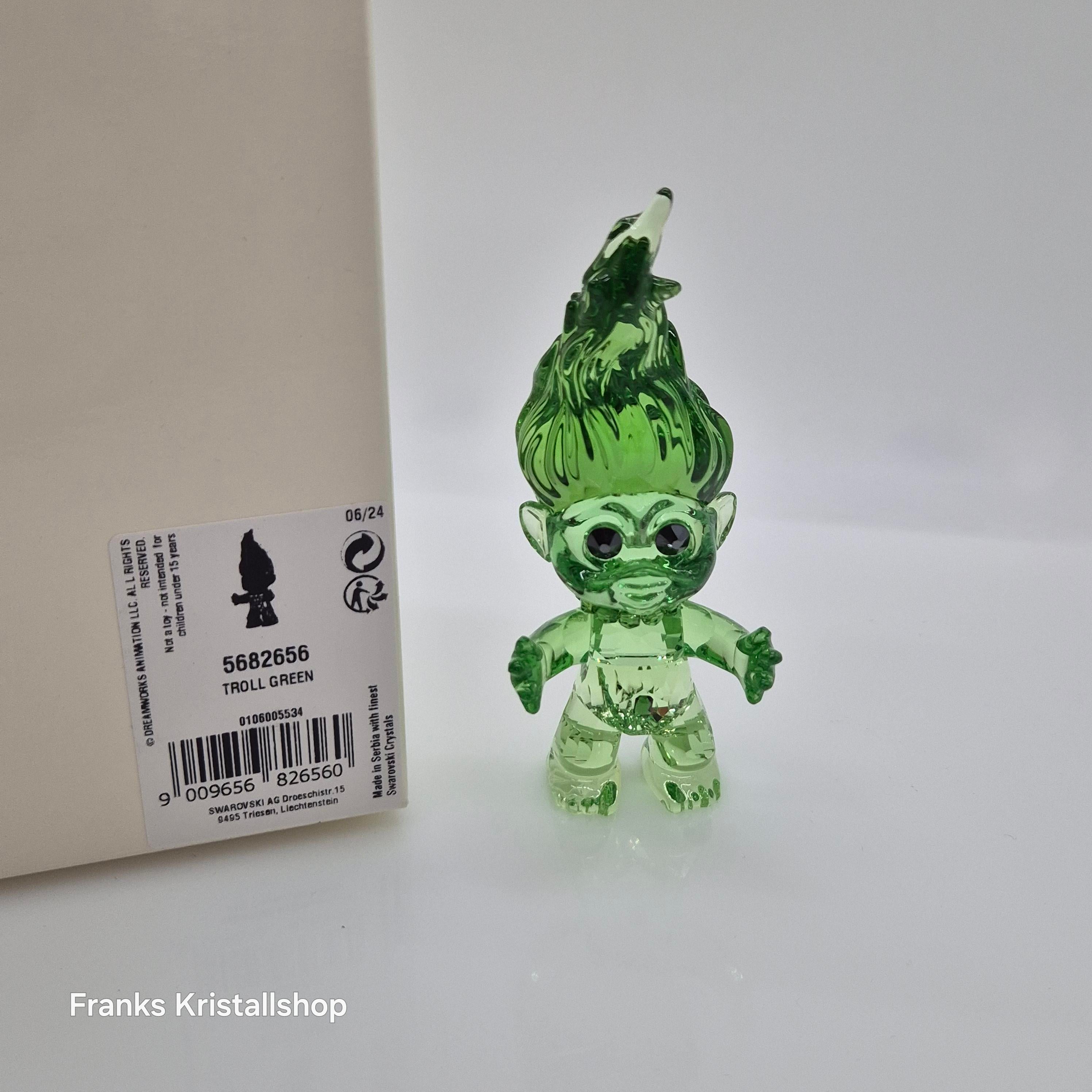 SWAROVSKI Good Luck Trolls - Troll Grün klein 5682656