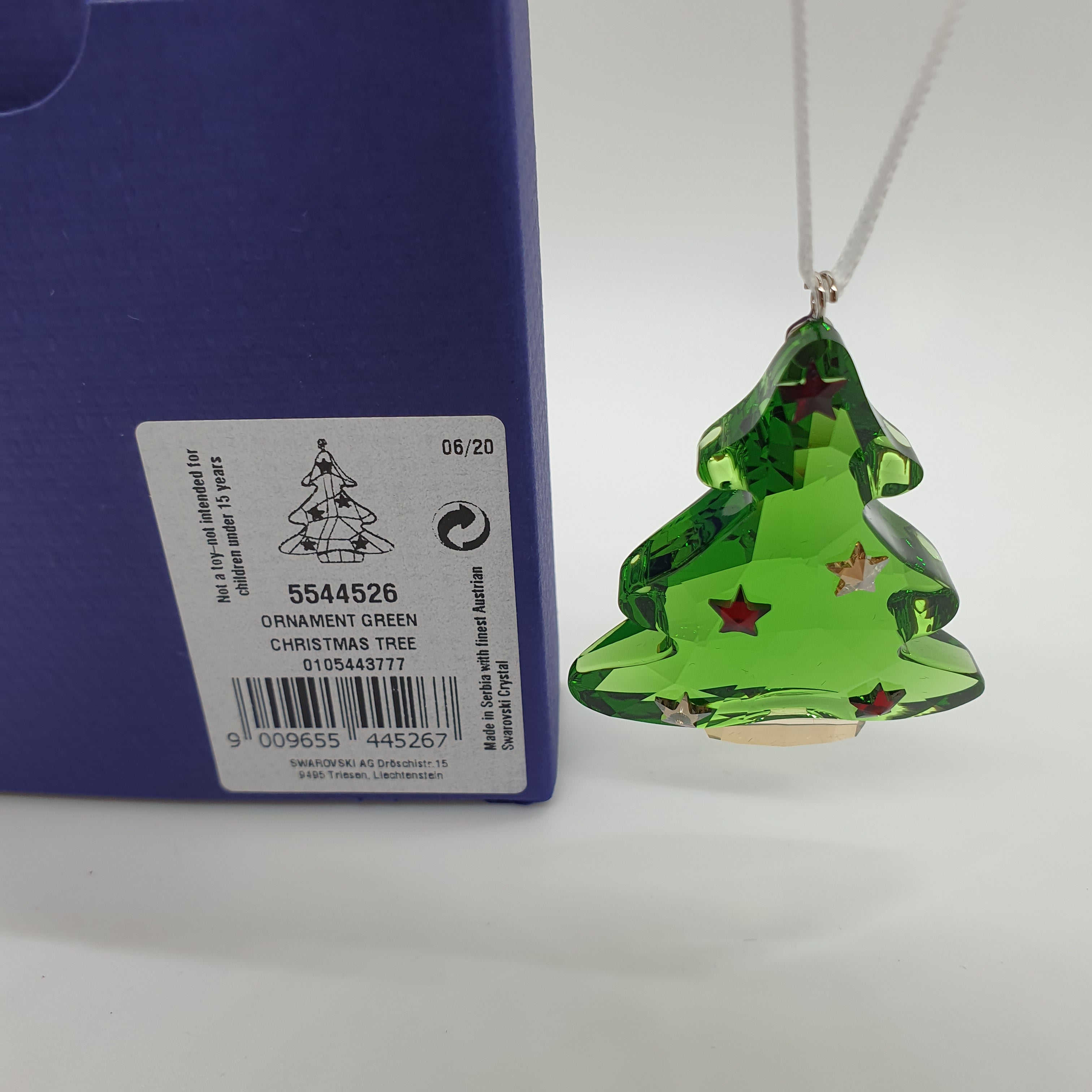 SWAROVSKI Grüner Christbaum Ornament Tannenbaum 5544526