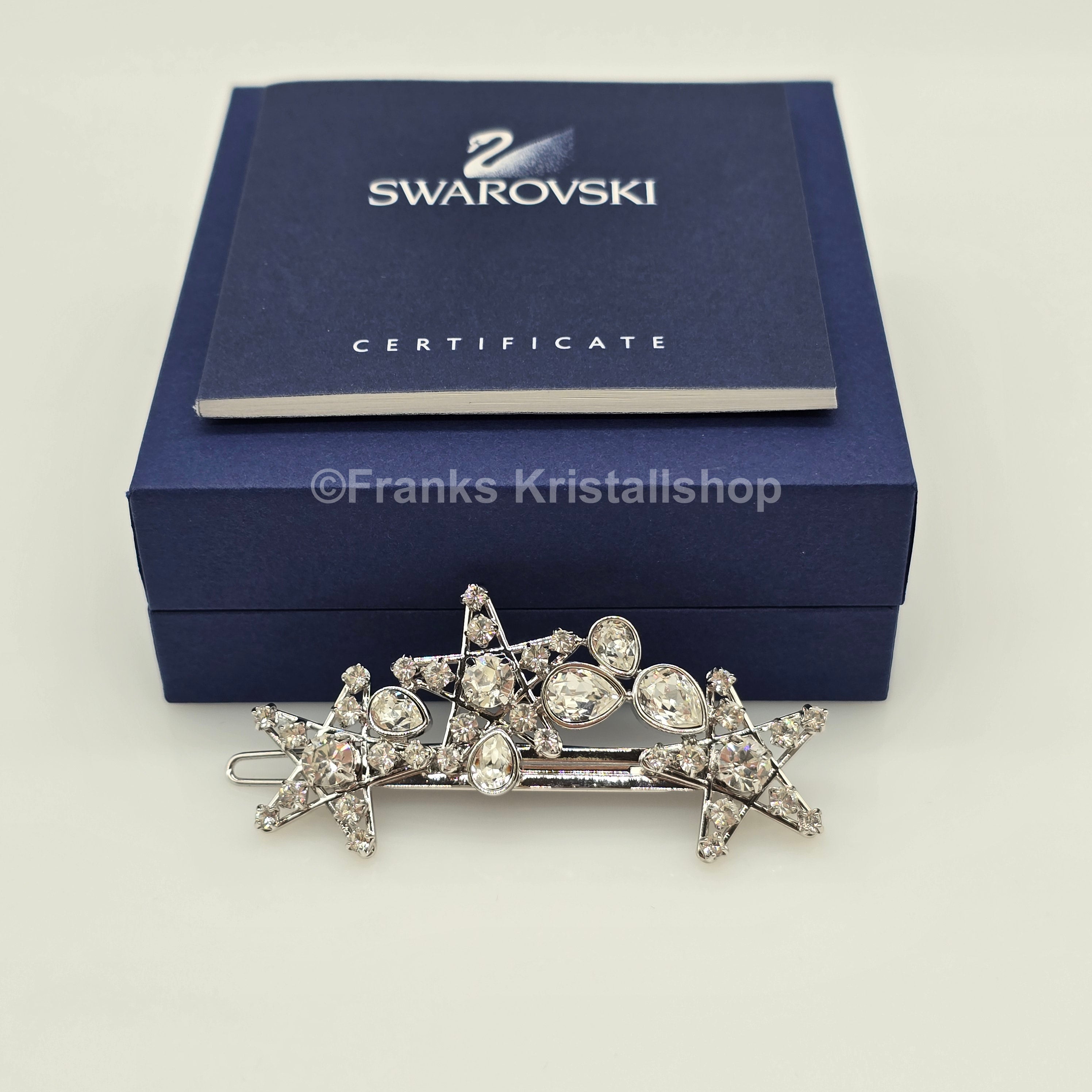 SWAROVSKI Haarspange Dreifach-Stern Motiv 865043
