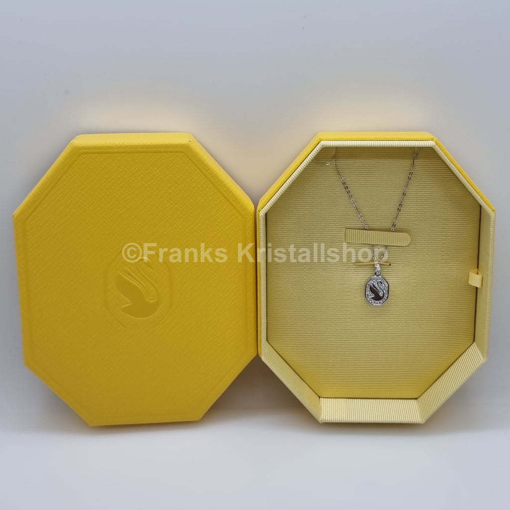 SWAROVSKI Signum Schwan Halskette Swan Kette Weiß, Rhodiniert 5621098