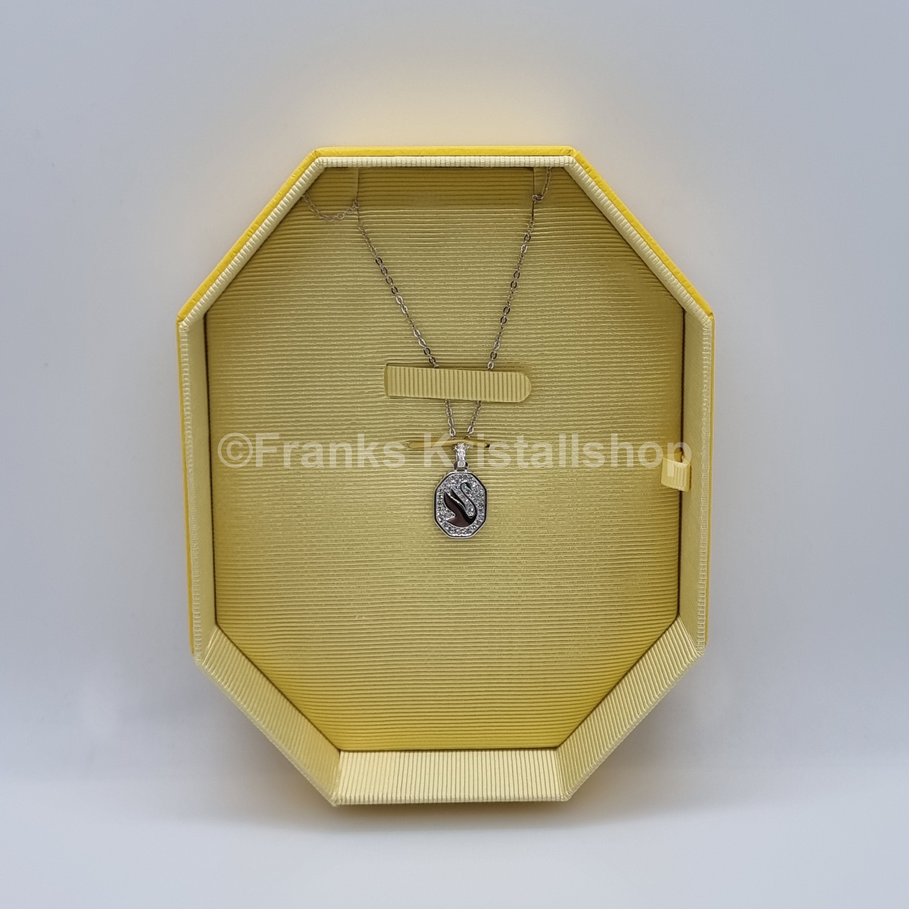 SWAROVSKI Signum Schwan Halskette Swan Kette Weiß, Rhodiniert 5621098