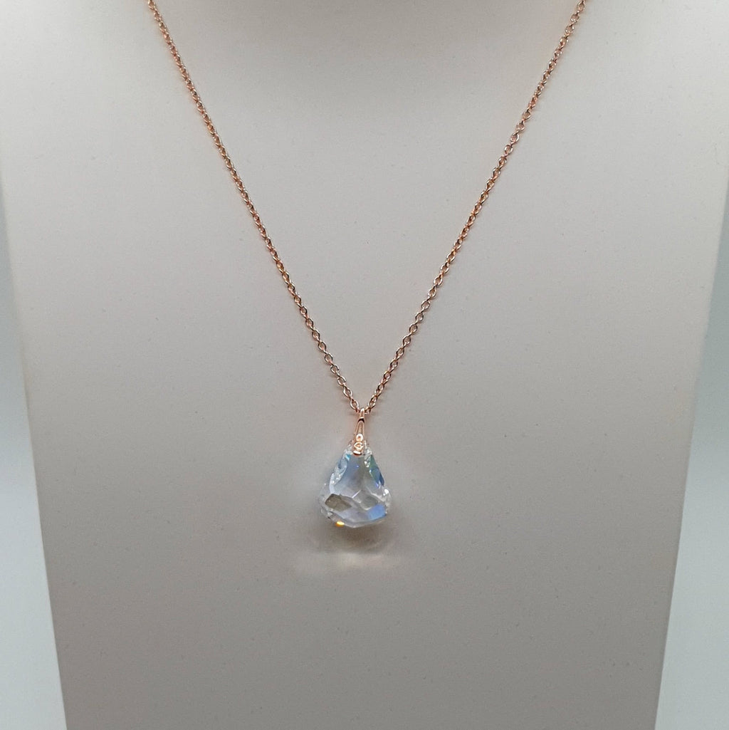 SWAROVSKI Spirit Moonlight Halskette Klar, Rosévergoldet 5529125 oU