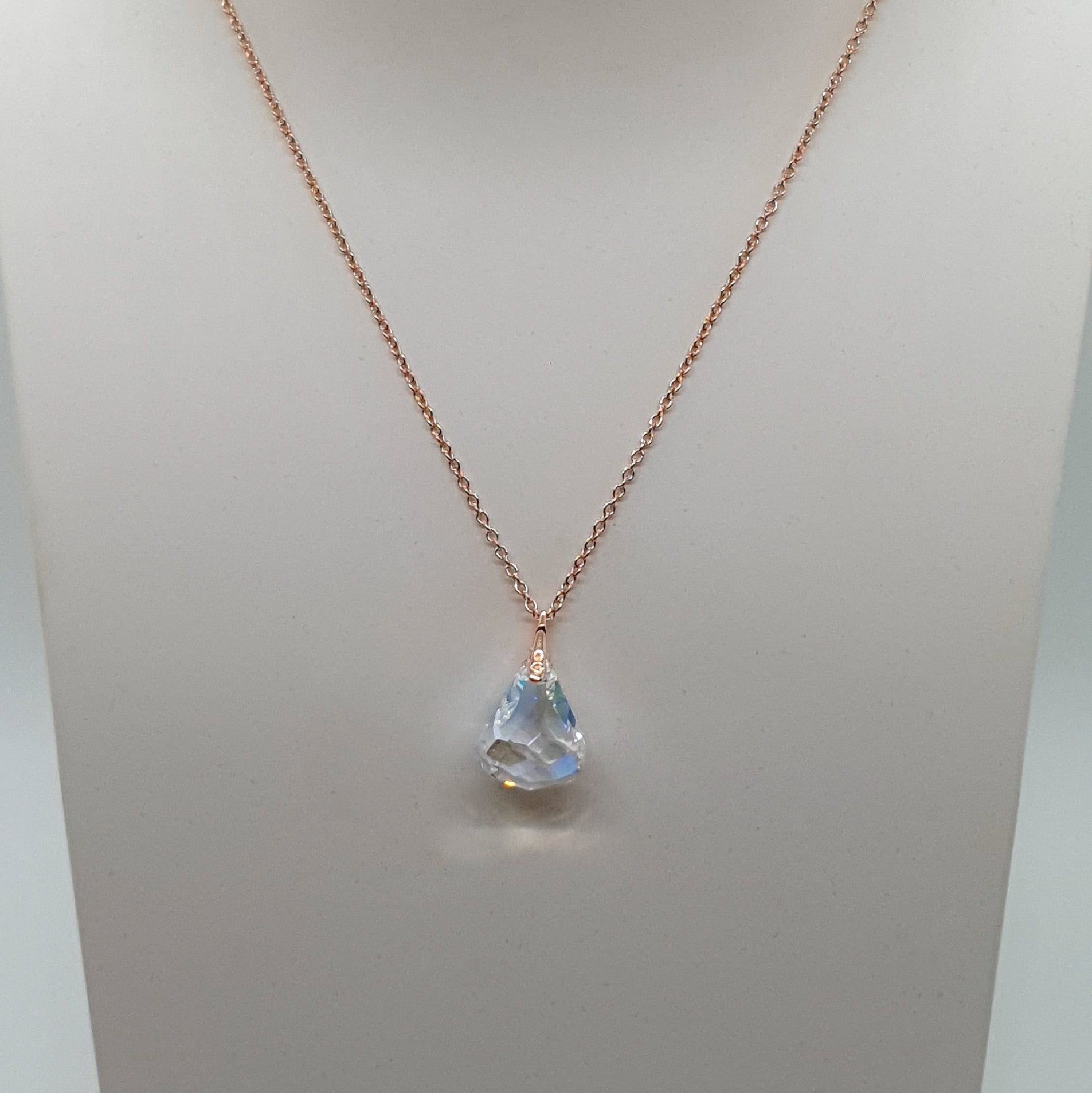 SWAROVSKI Spirit Moonlight Halskette Klar, Rosévergoldet 5529125 oU