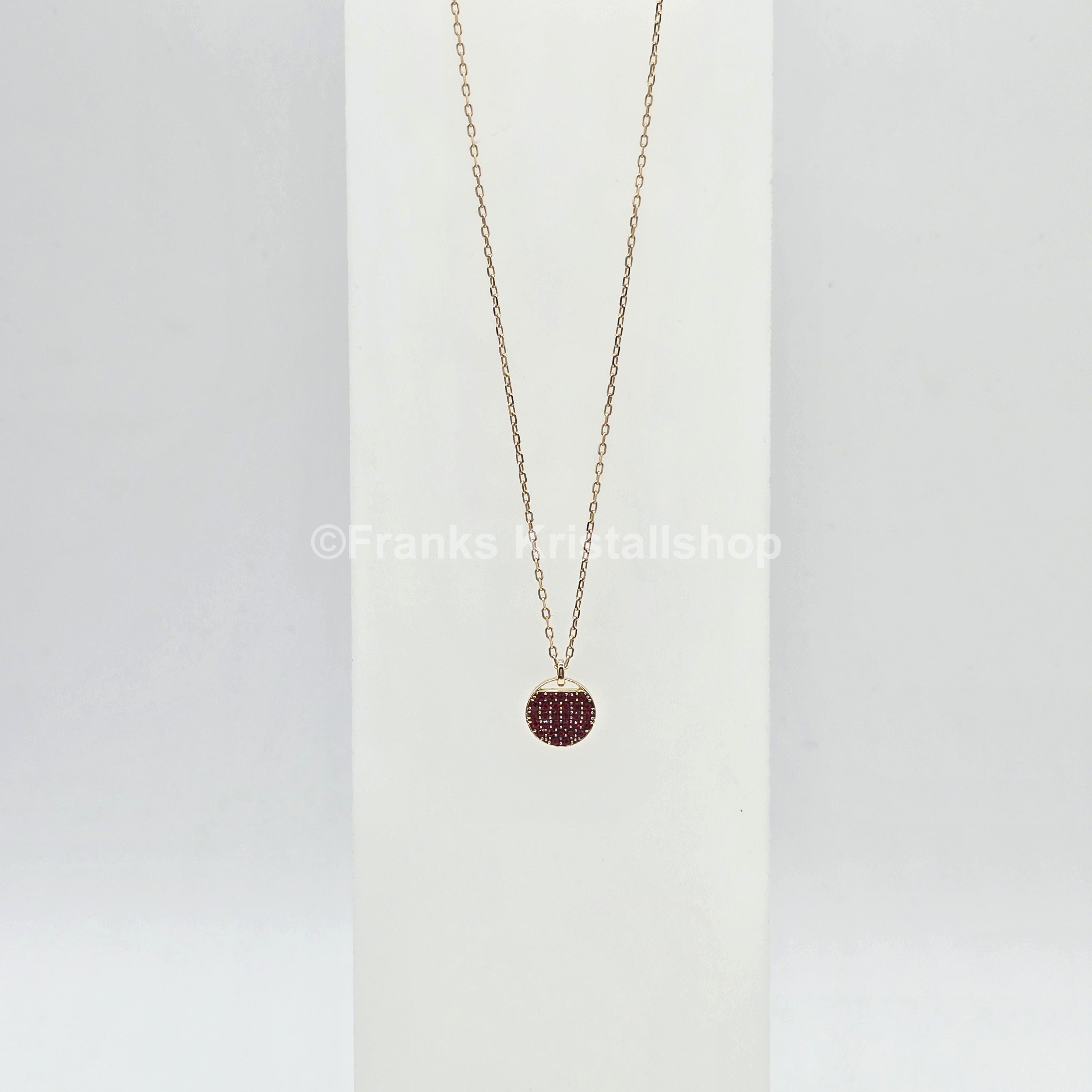SWAROVSKI Halskette Sublima Rot, Goldlegierungsschicht 5642941