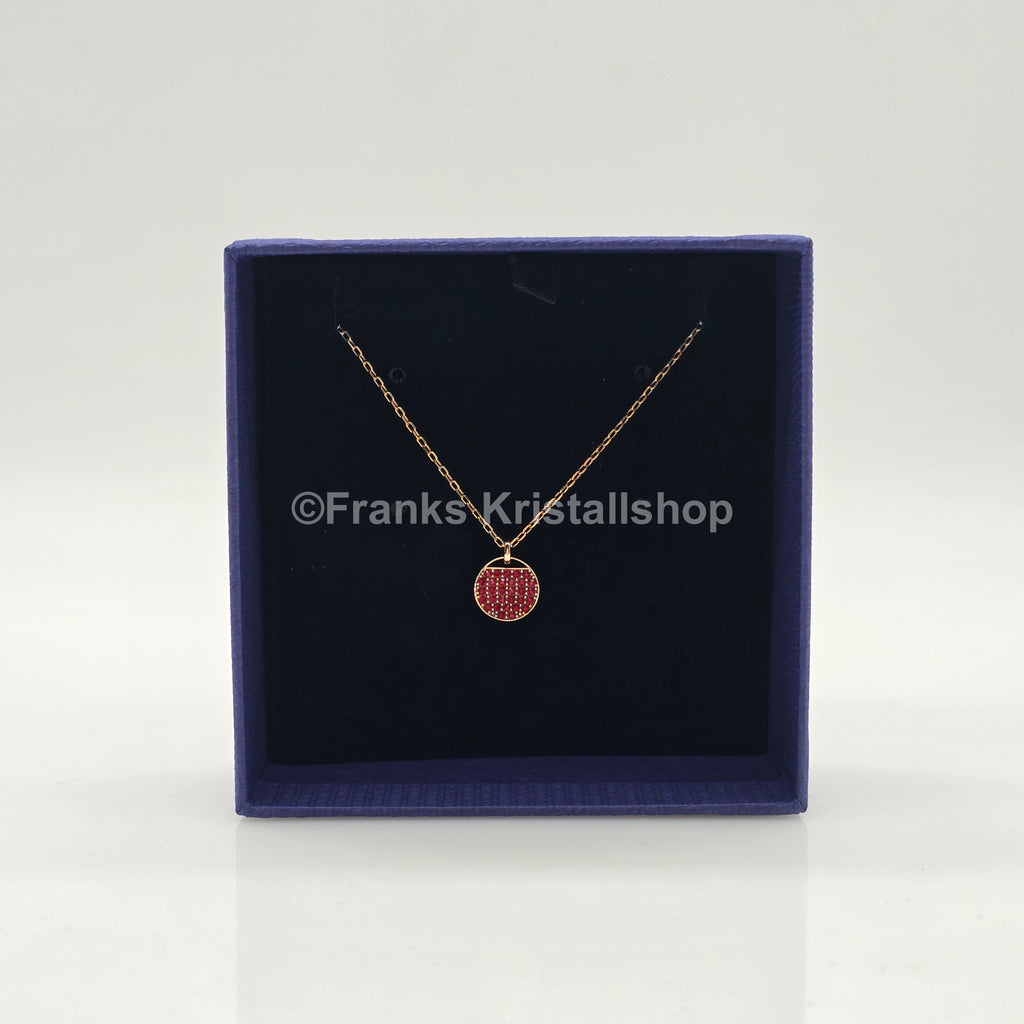 SWAROVSKI Halskette Sublima Rot, Goldlegierungsschicht 5642941