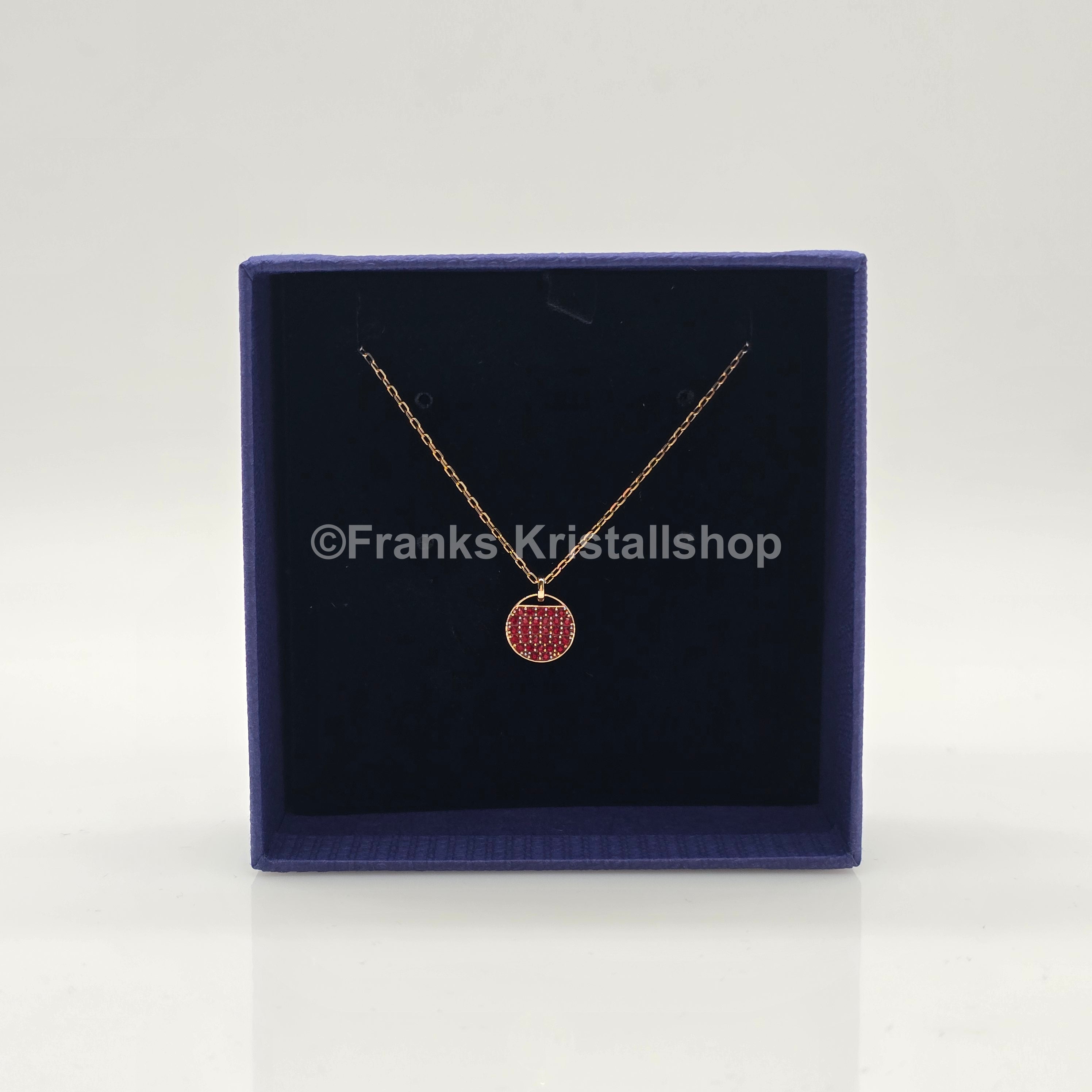 SWAROVSKI Halskette Sublima Rot, Goldlegierungsschicht 5642941
