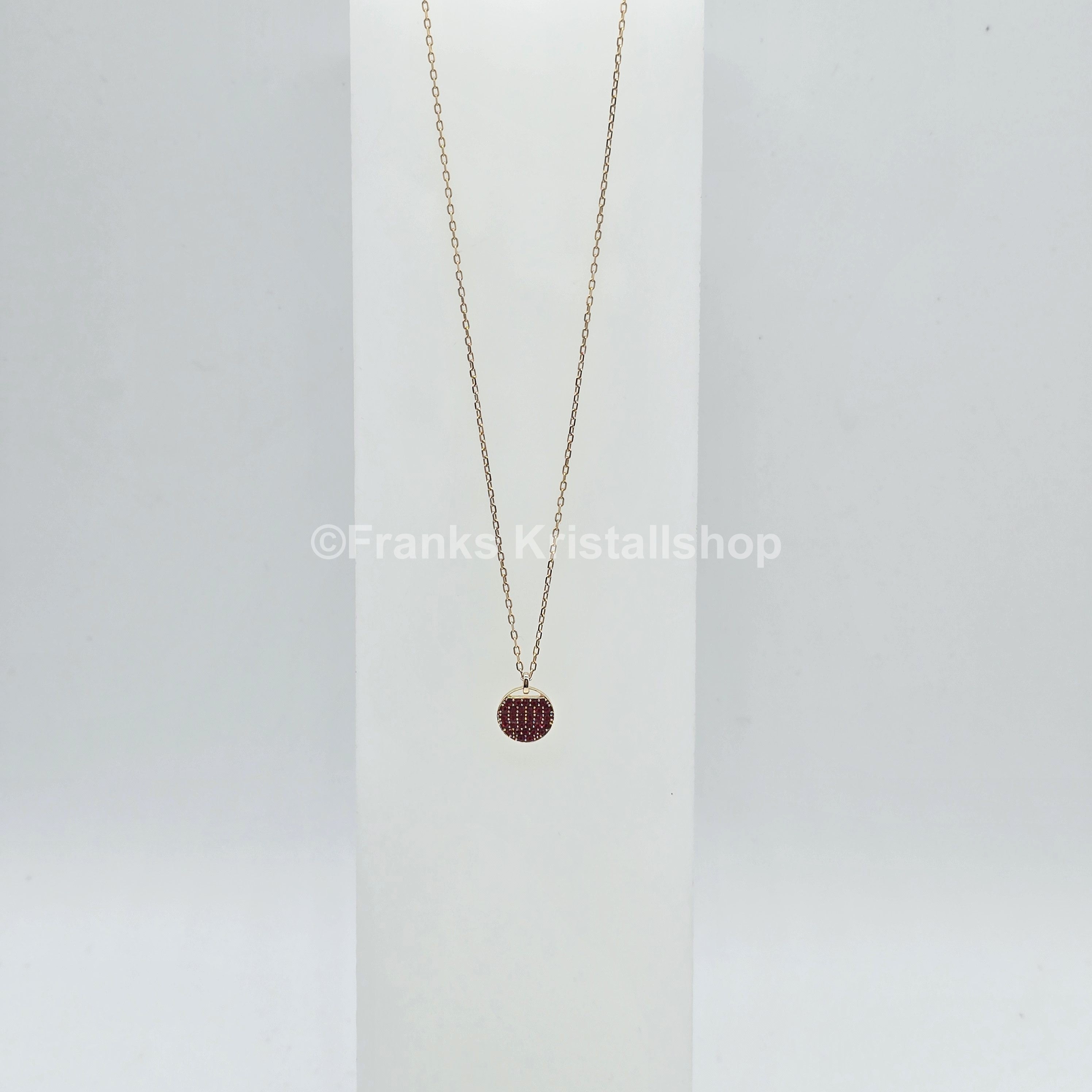 SWAROVSKI Halskette Sublima Rot, Goldlegierungsschicht 5642941