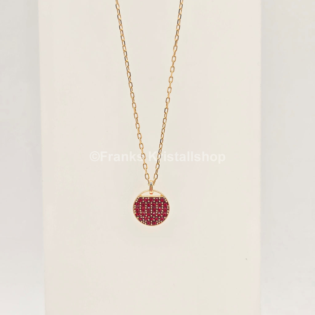 SWAROVSKI Halskette Sublima Rot, Goldlegierungsschicht 5642941