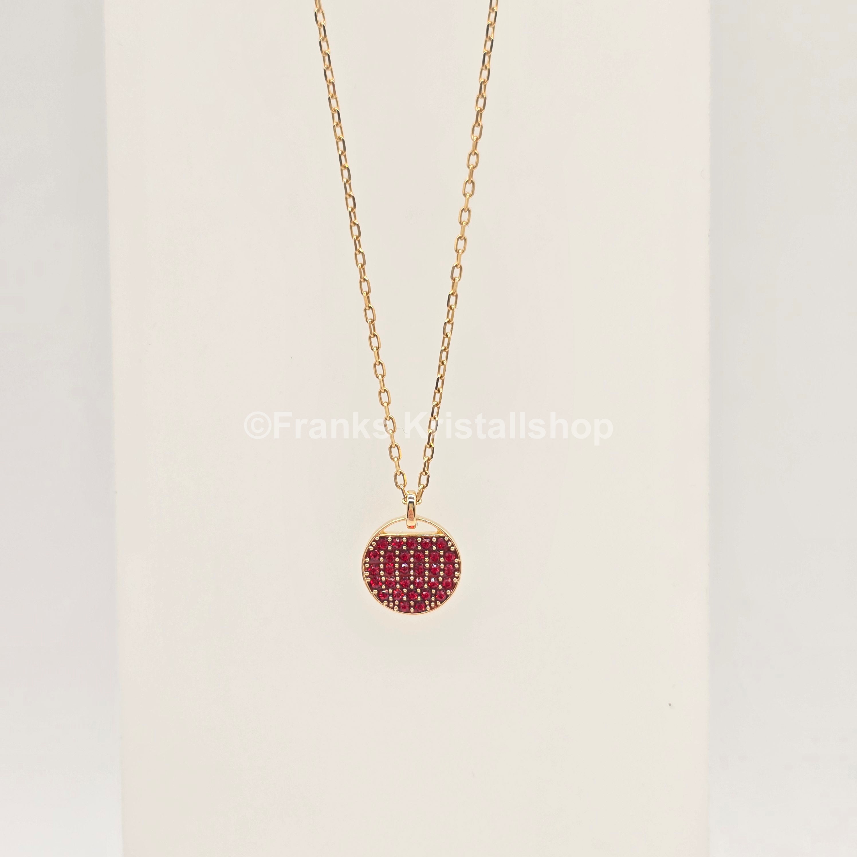 SWAROVSKI Halskette Sublima Rot, Goldlegierungsschicht 5642941