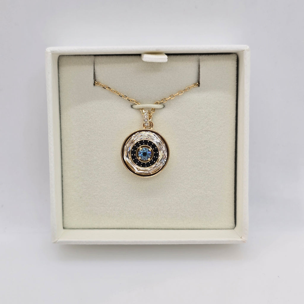 SWAROVSKI Symbolica Halskette Böser Blick, Klein, Goldlegierungsschicht 5692169
