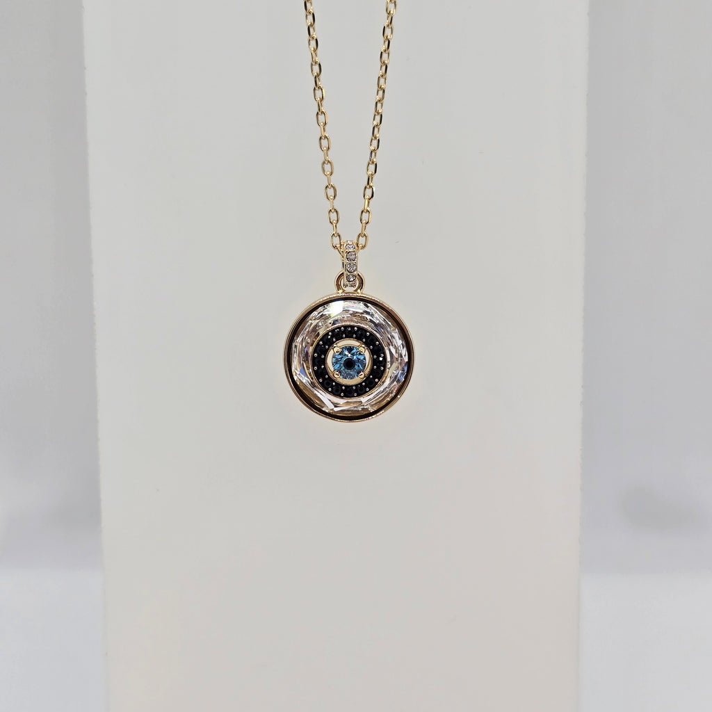 SWAROVSKI Symbolica Halskette Böser Blick, Klein, Goldlegierungsschicht 5692169