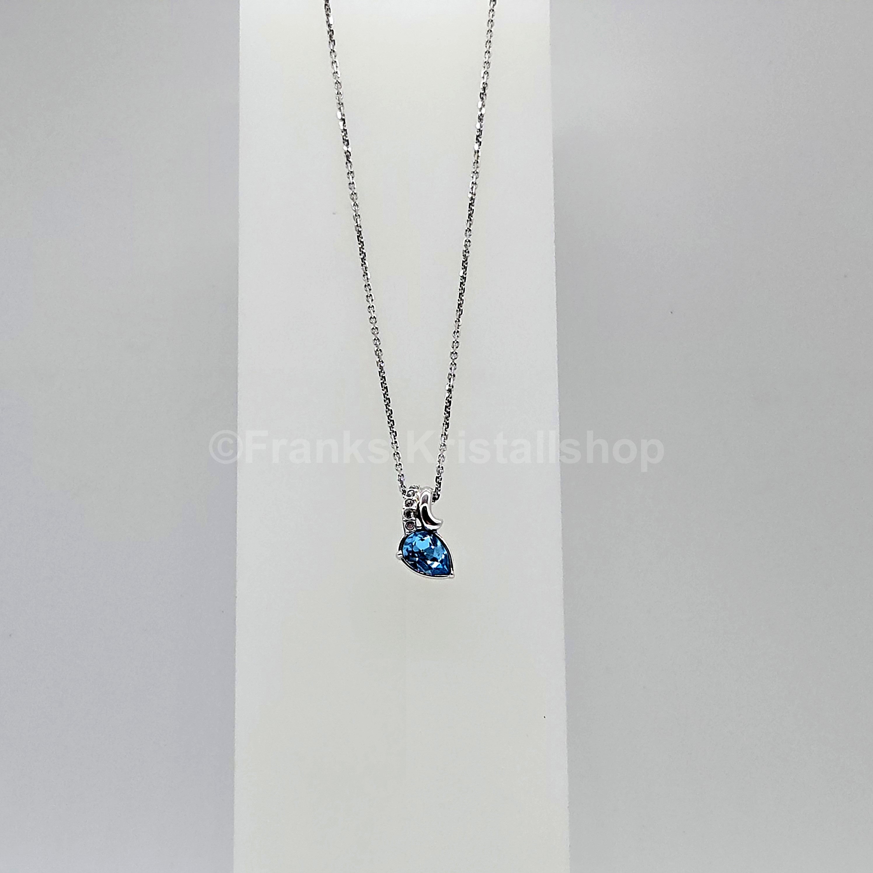 SWAROVSKI Halskette Türkis Rhodiniert 5636444