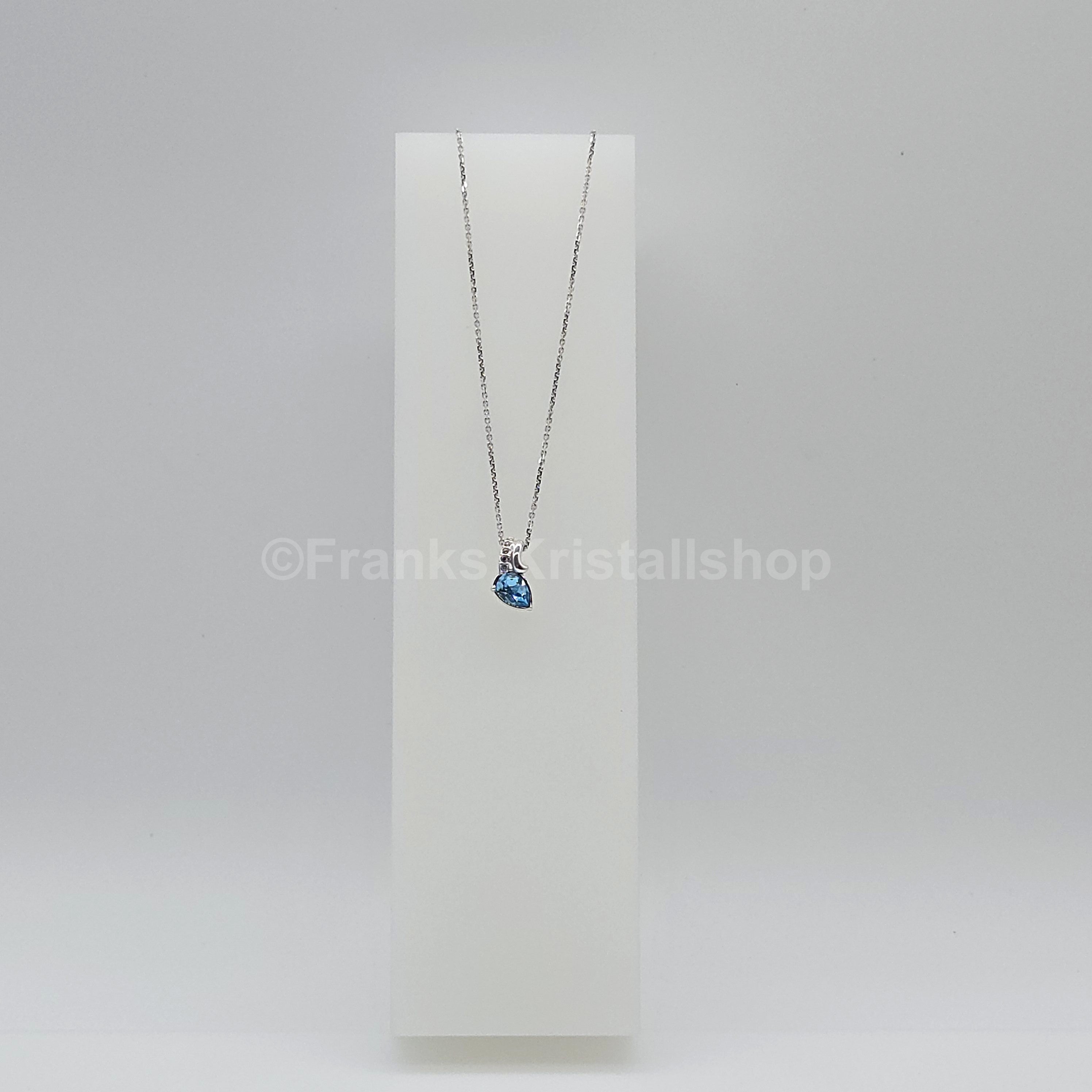 SWAROVSKI Halskette Türkis Rhodiniert 5636444