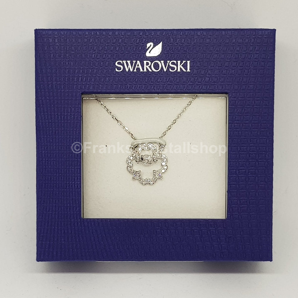 SWAROVSKI Sparkling Dance Flower Halskette Blume, Rhodiniert 5411136
