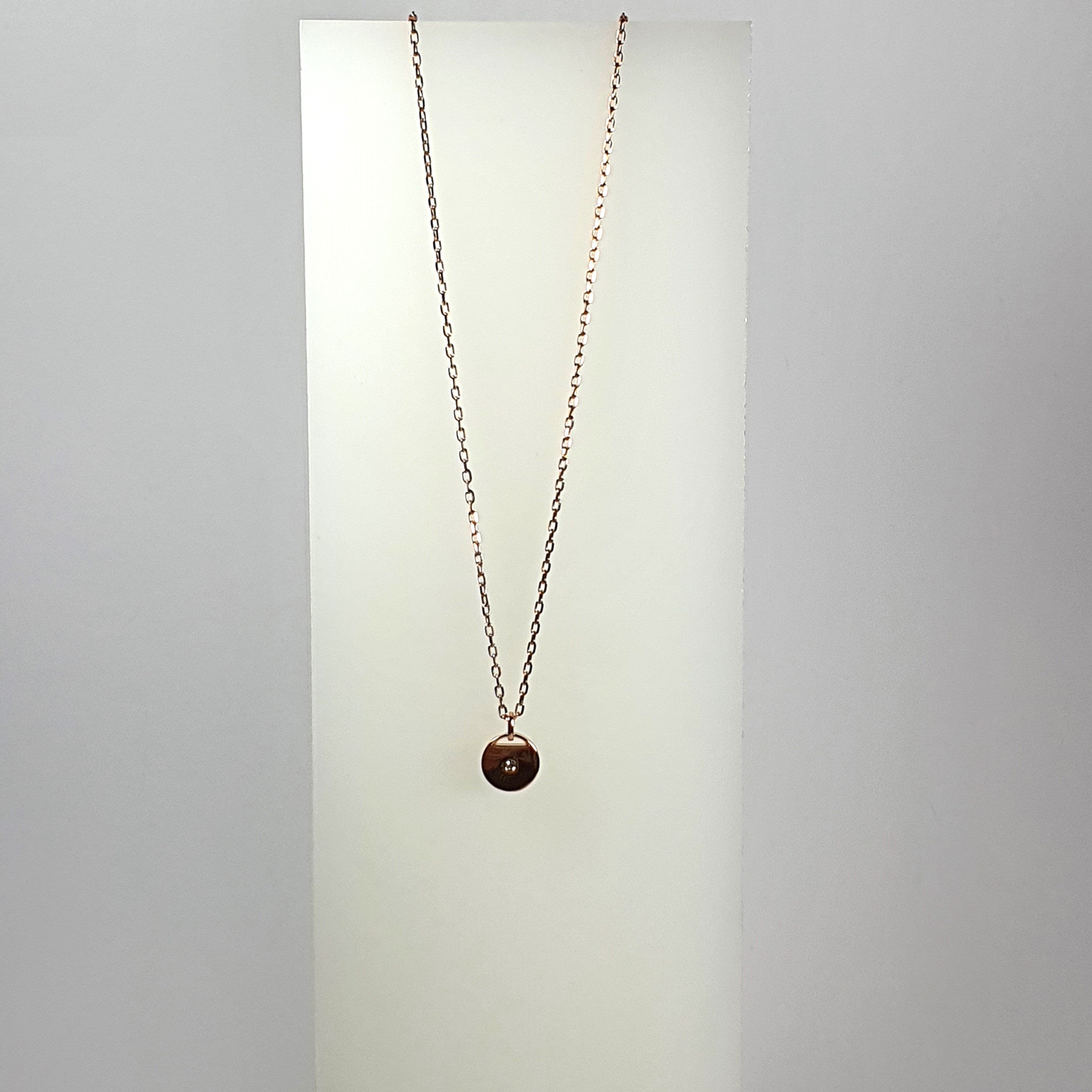 SWAROVSKI Kette mit Anhänger und Kristall Roségold-Legierungsschicht 5548069
