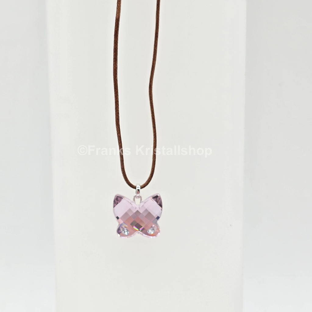 SWAROVSKI Halskette mit Schmetterling Rosa, Light Amethyst 658907