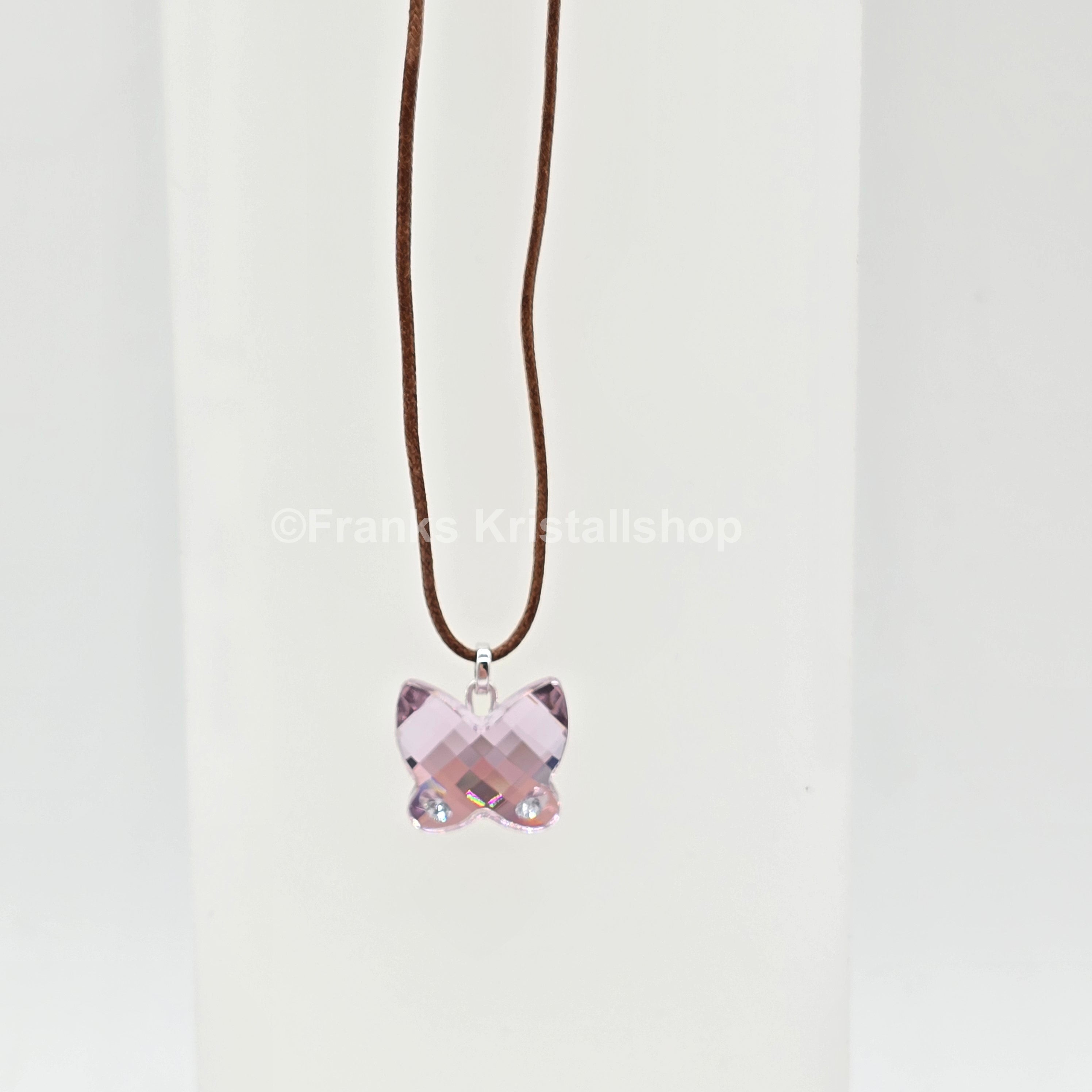 SWAROVSKI Halskette mit Schmetterling Rosa, Light Amethyst 658907