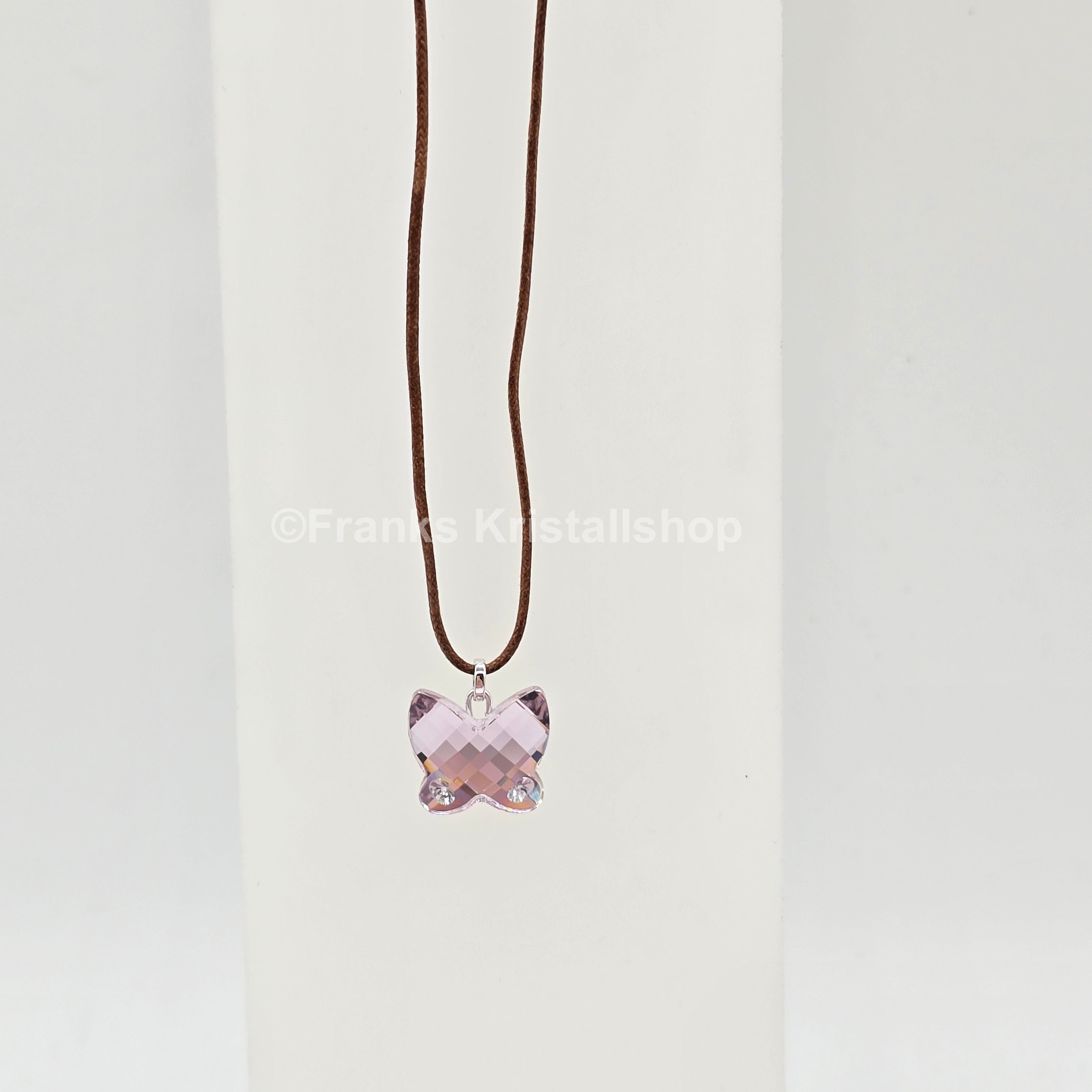 SWAROVSKI Halskette mit Schmetterling Rosa, Light Amethyst 658907