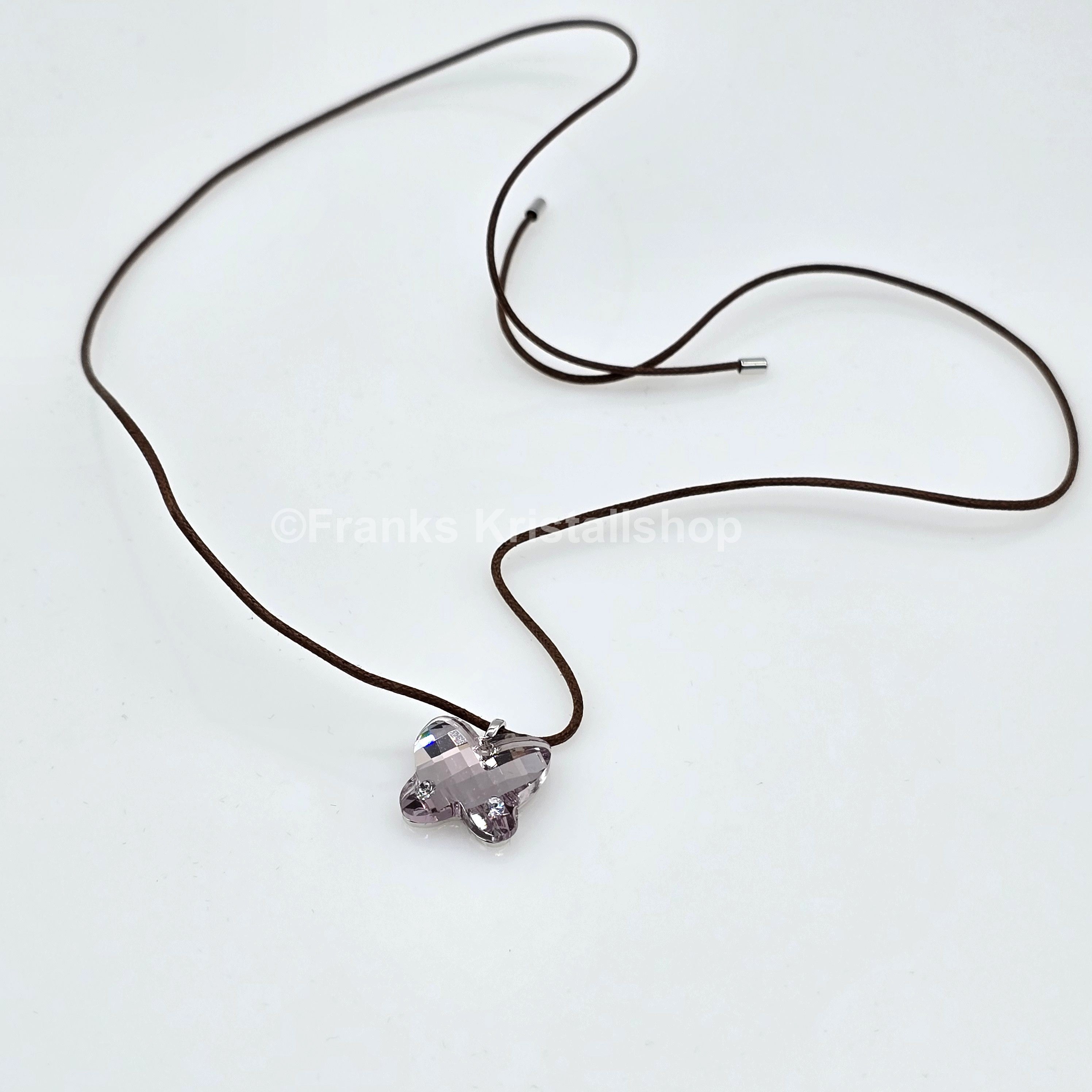SWAROVSKI Halskette mit Schmetterling Rosa, Light Amethyst 658907
