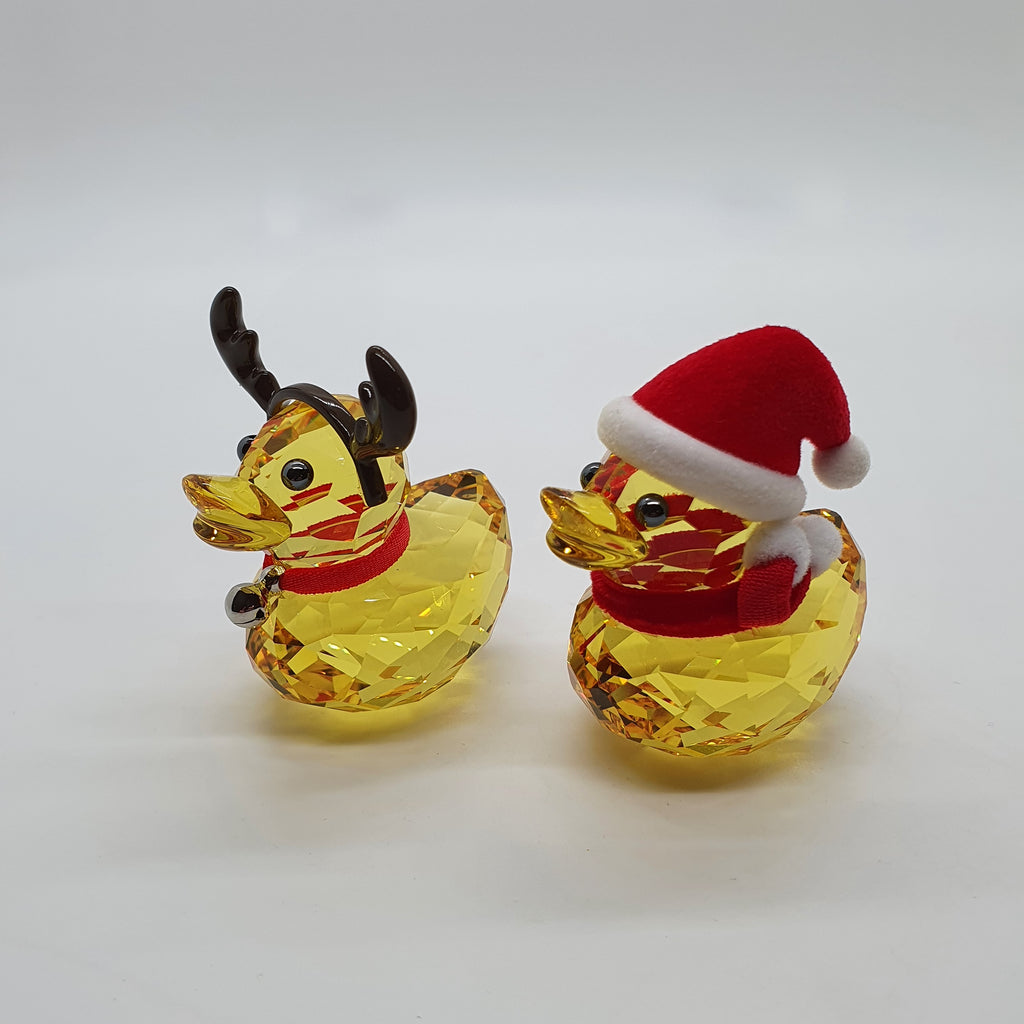 SWAROVSKI Happy Ducks Santa und Rentier Duck 5004497